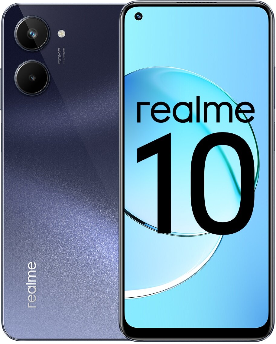 REALME 10 8/128GB 90Hz 6.4" Czarny Smartfon - niskie ceny i opinie w ...