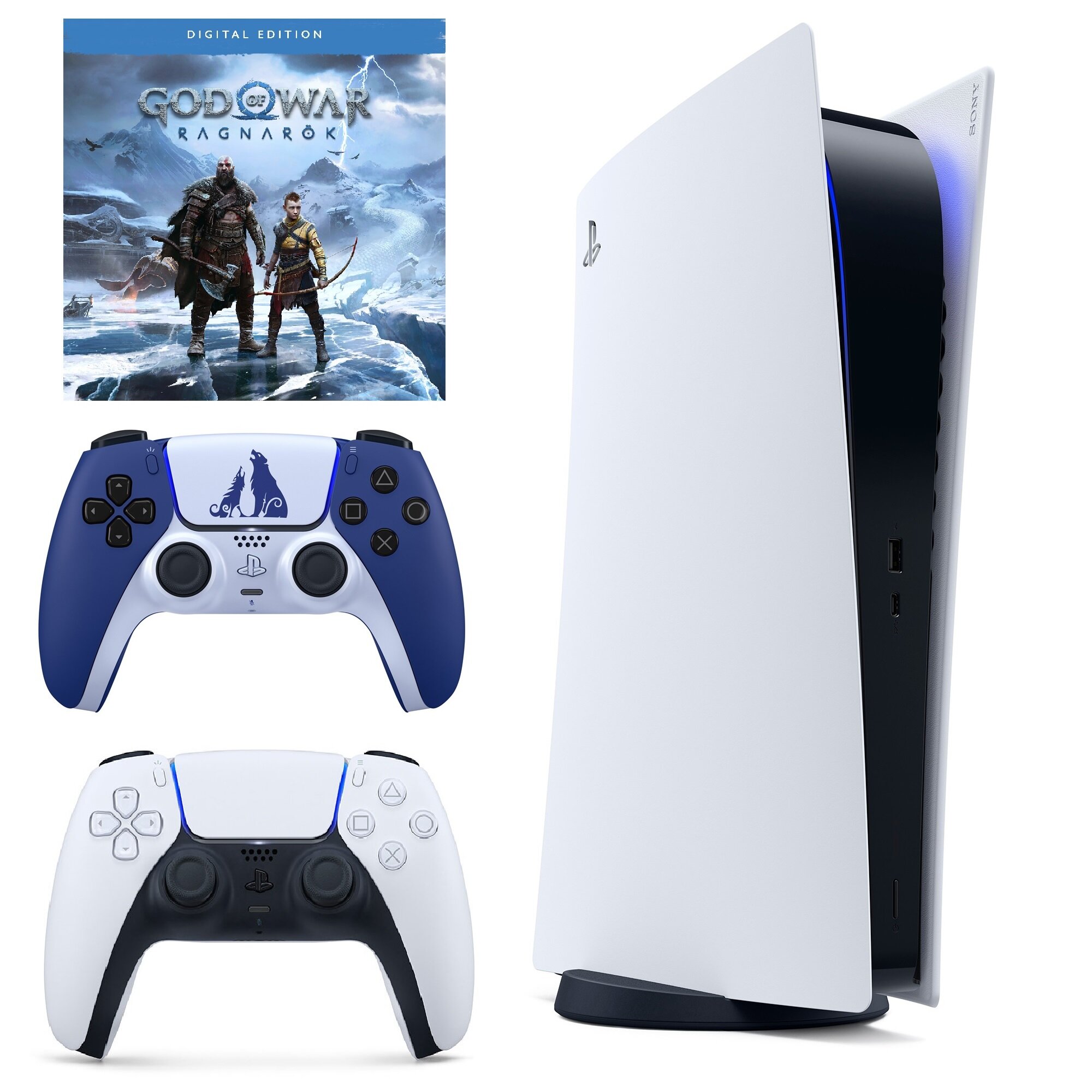 激安！特価品 Digital 5 PlayStation SONY + (klucz Ragnarok War Of God 家庭用ゲーム機本体