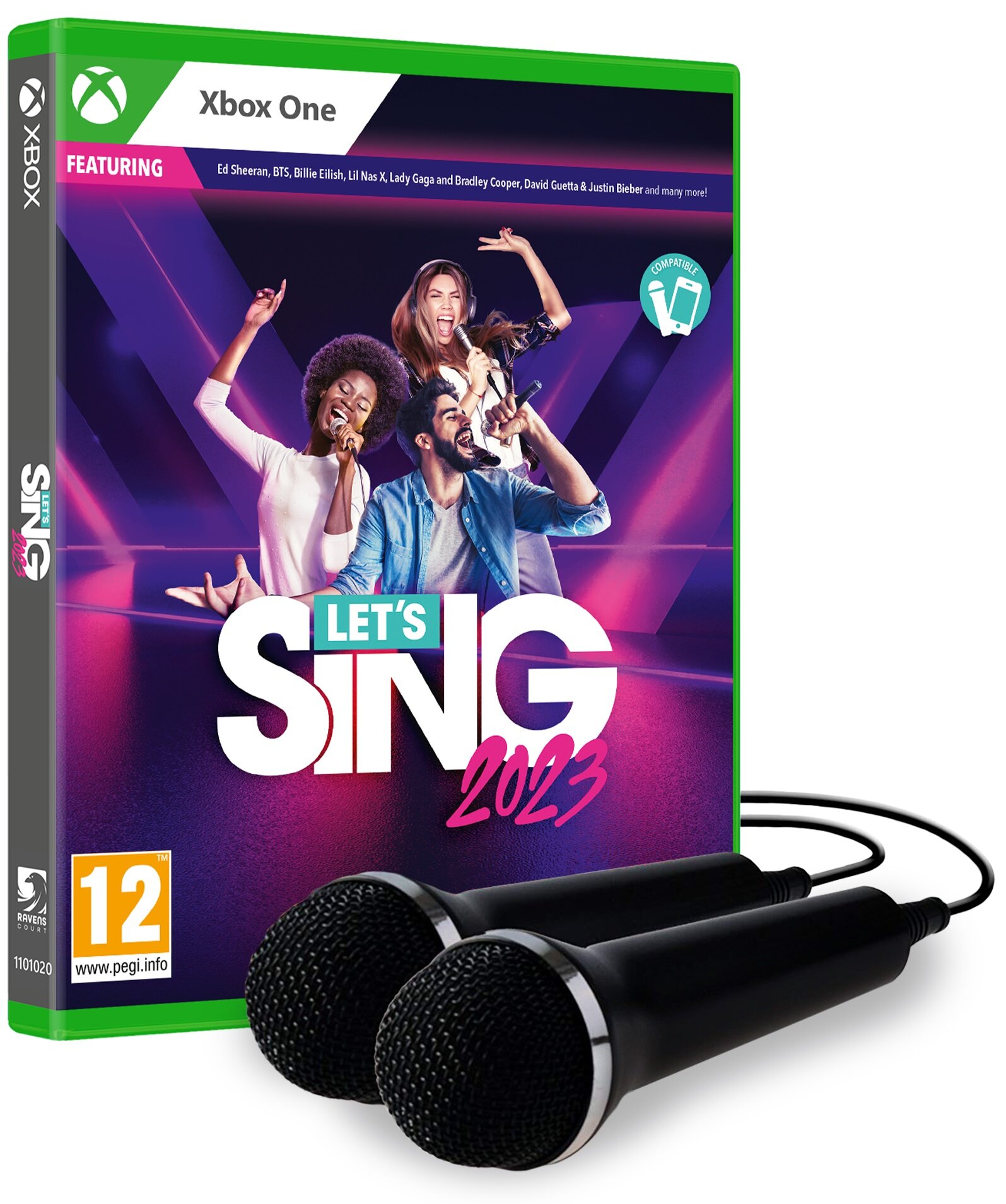 tough oxygen ambition Let's Sing 2023 Gra XBOX ONE (Kompatybilna z Xbox Series X) + 2 Mikrofony -  niskie ceny i opinie w Media Expert