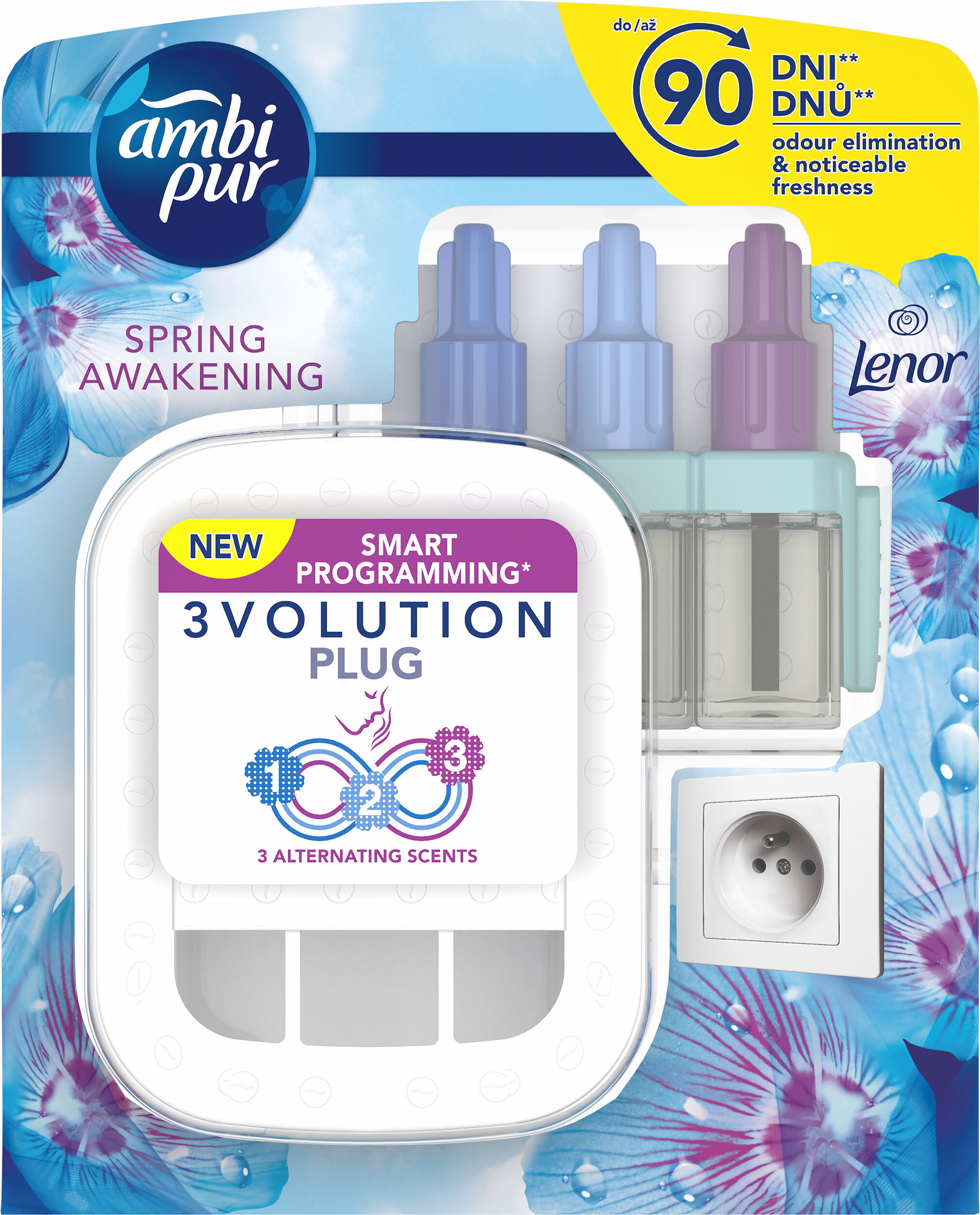 Odświeżacz powietrza AMBI PUR 3Volution Wiosenne przebudzenie Starter 20 ml