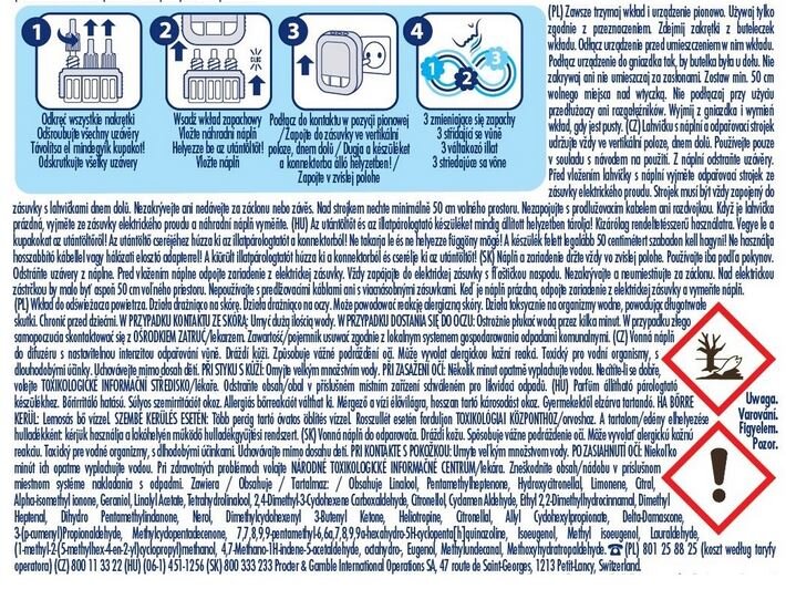 Odświeżacz powietrza AMBI PUR 3Volution Wiosenne przebudzenie Starter 20 ml Rodzaj produktu Odświeżacz