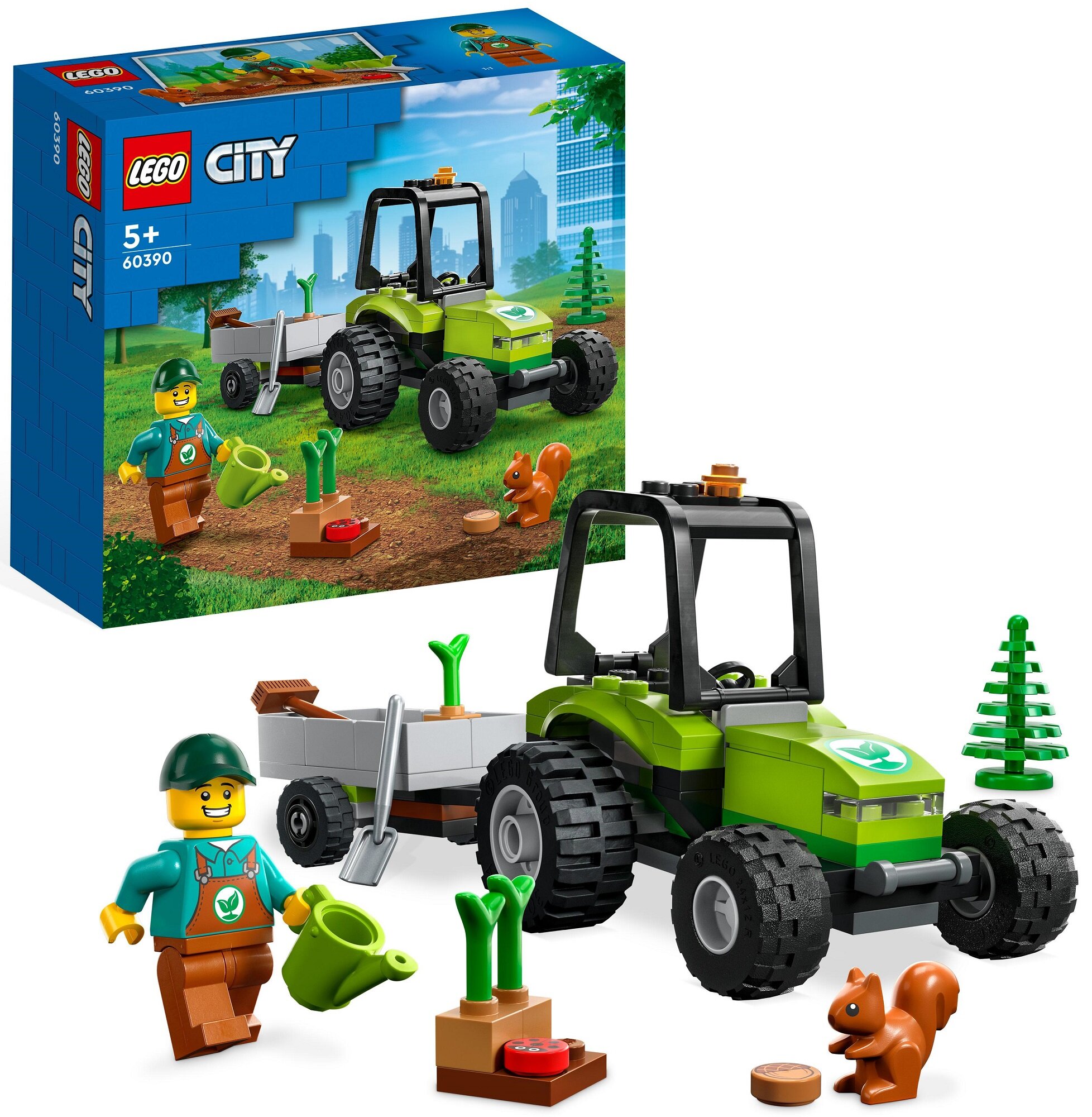 LEGO City Traktor w parku 60390 - niskie ceny i opinie w Media