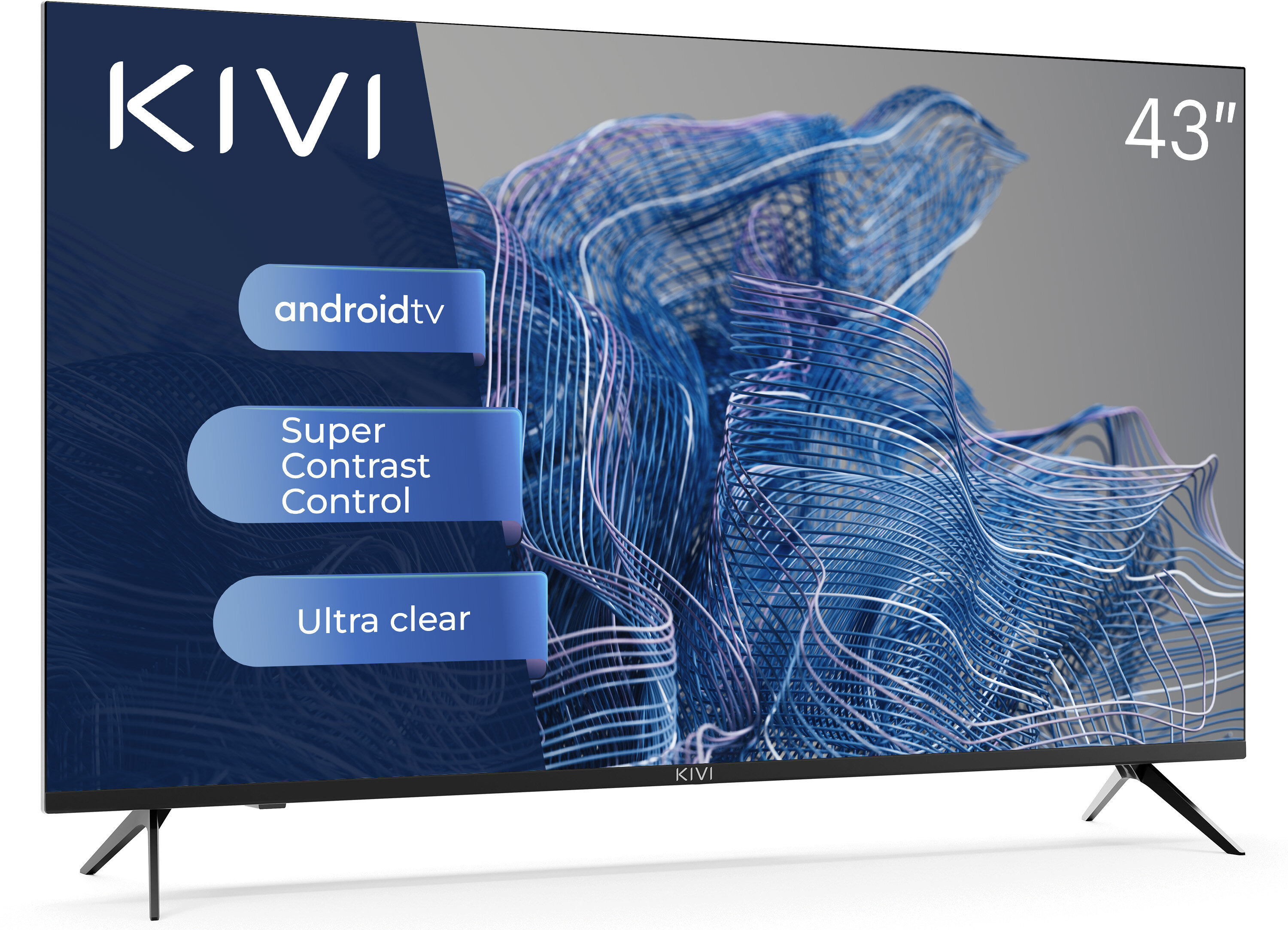 KIVI 43U750NB 43" LED 4K Android TV Telewizor - niskie ceny i opinie w ...