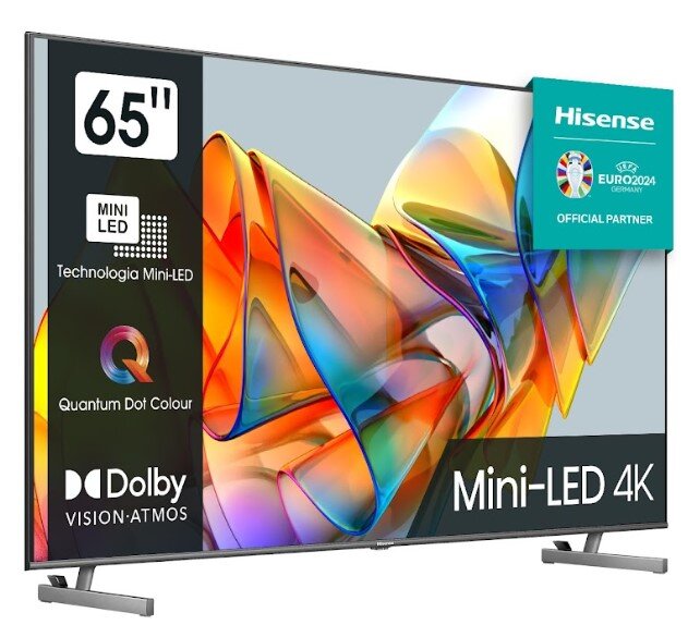 HISENSE 65U6KQ 65" MINILED 4K Dolby Vision Dolby Atmos Telewizor ...