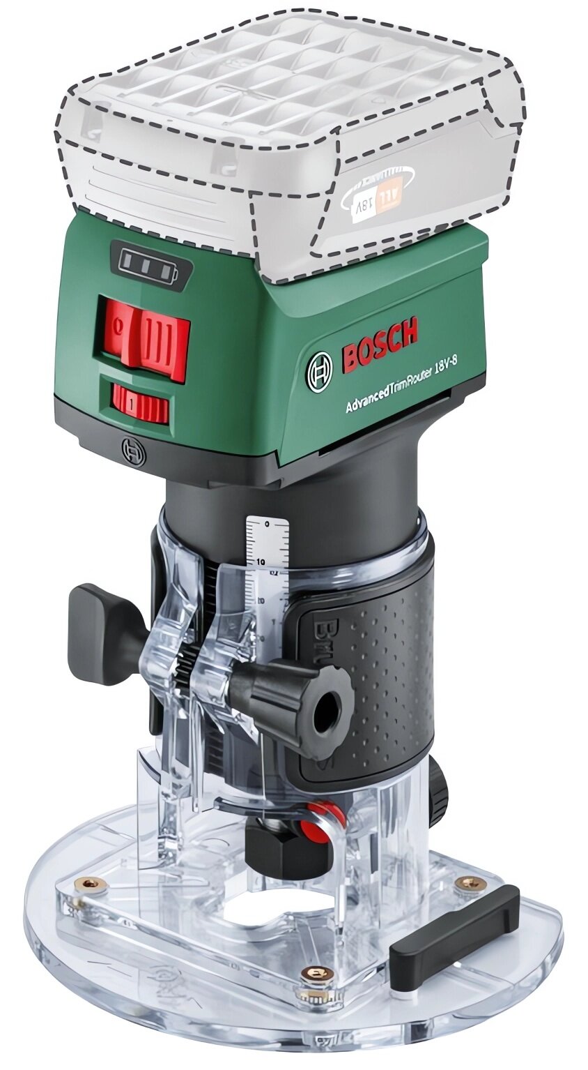 Frezarka BOSCH Professional AdvancedTrimRouter 18V-8