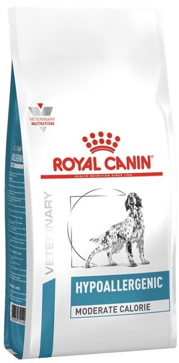 Royal canin veterinary diet hypoallergenic moderate calorie 2025