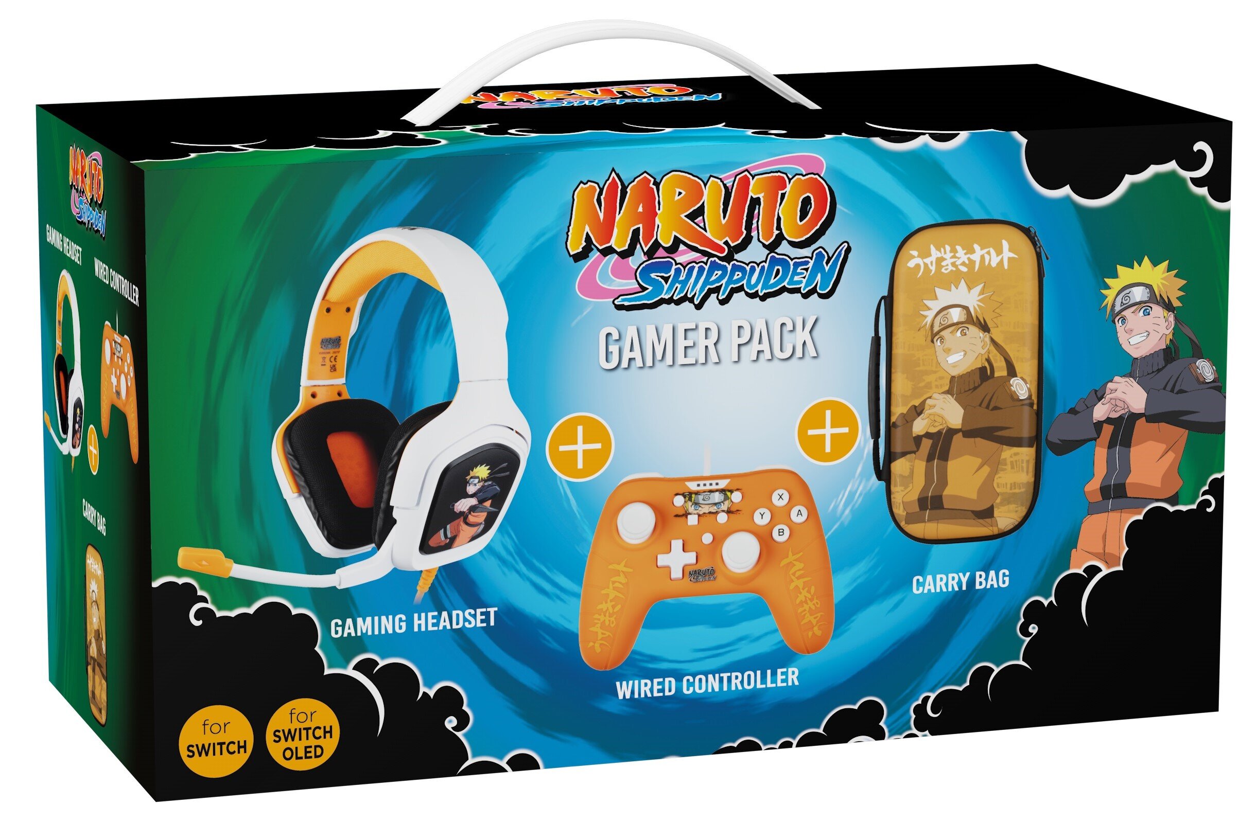 Nintendo Switch Naru KONIX KX-NARU-GP-NS Naruto Zestaw akcesoriów - niskie ceny i