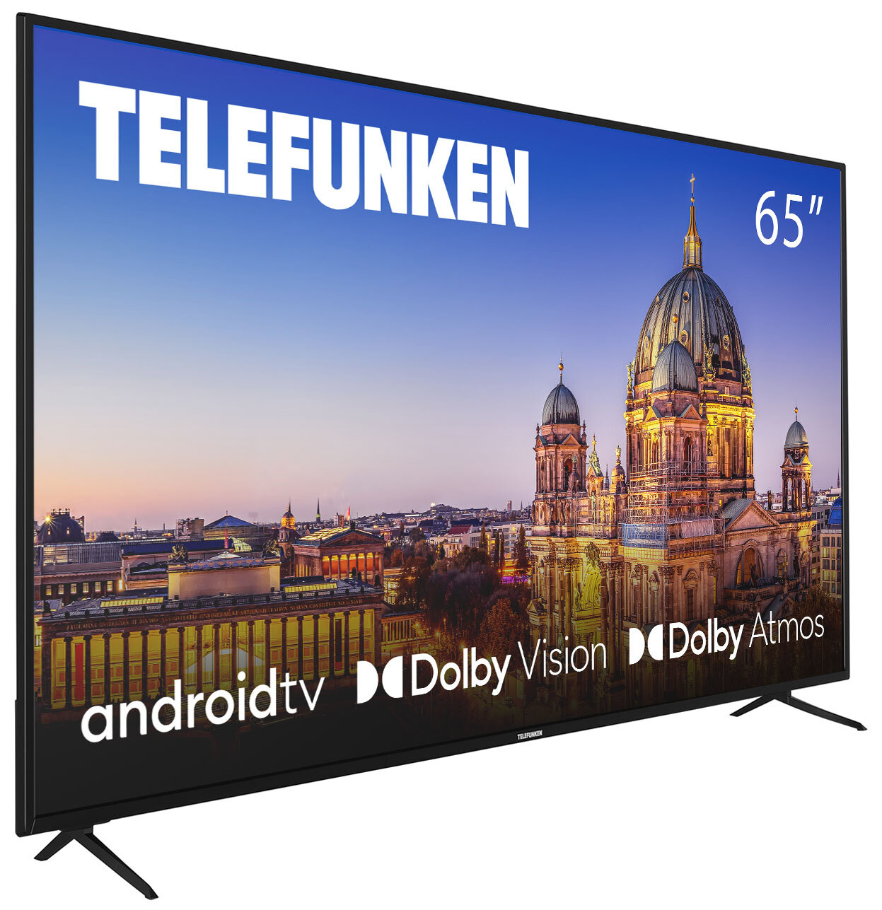 TELEFUNKEN 65UG8460 65" LED 4K Android TV Dolby Vision Dolby Atmos HDMI ...