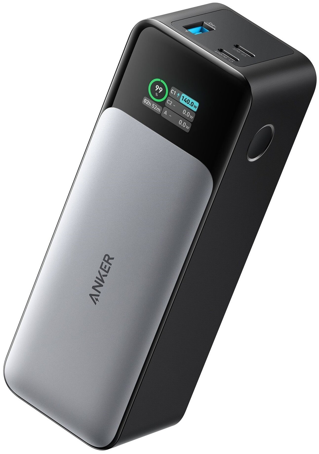 ANKER 737 GaN Prime 24000 mAh 140W Czarny Powerbank - niskie