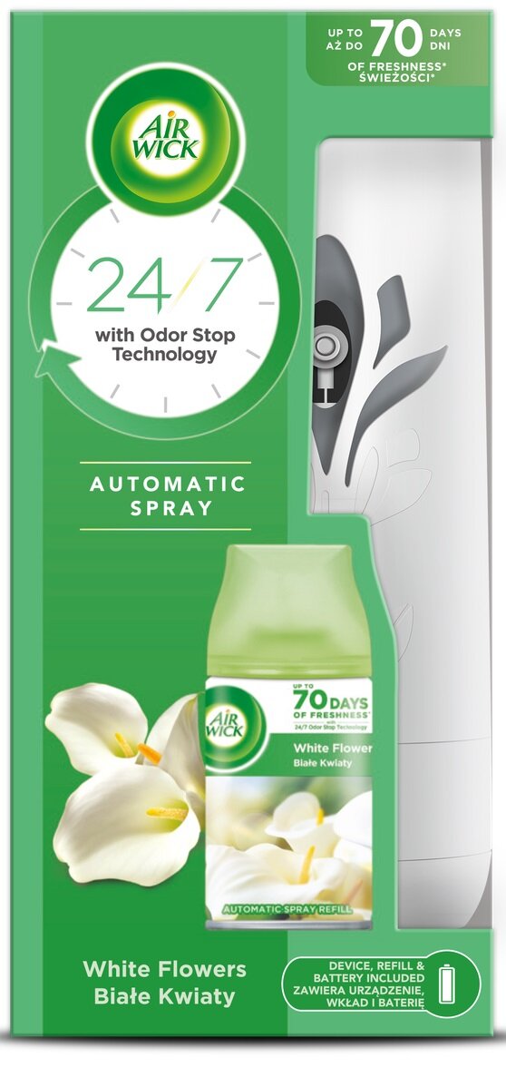 Odświeżacz powietrza AIR WICK Białe Kwiaty 250 ml