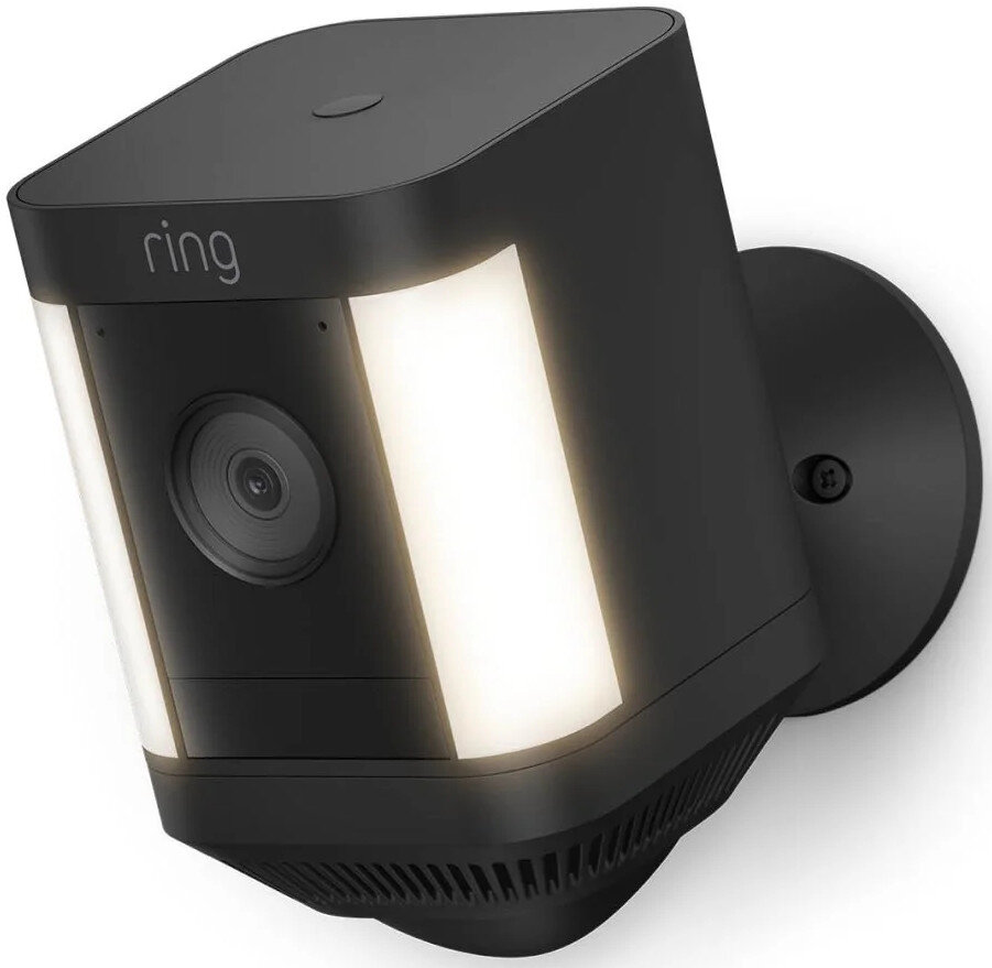 Ring Spotlight Cam Plus Battery (Black) - JB Hi-Fi