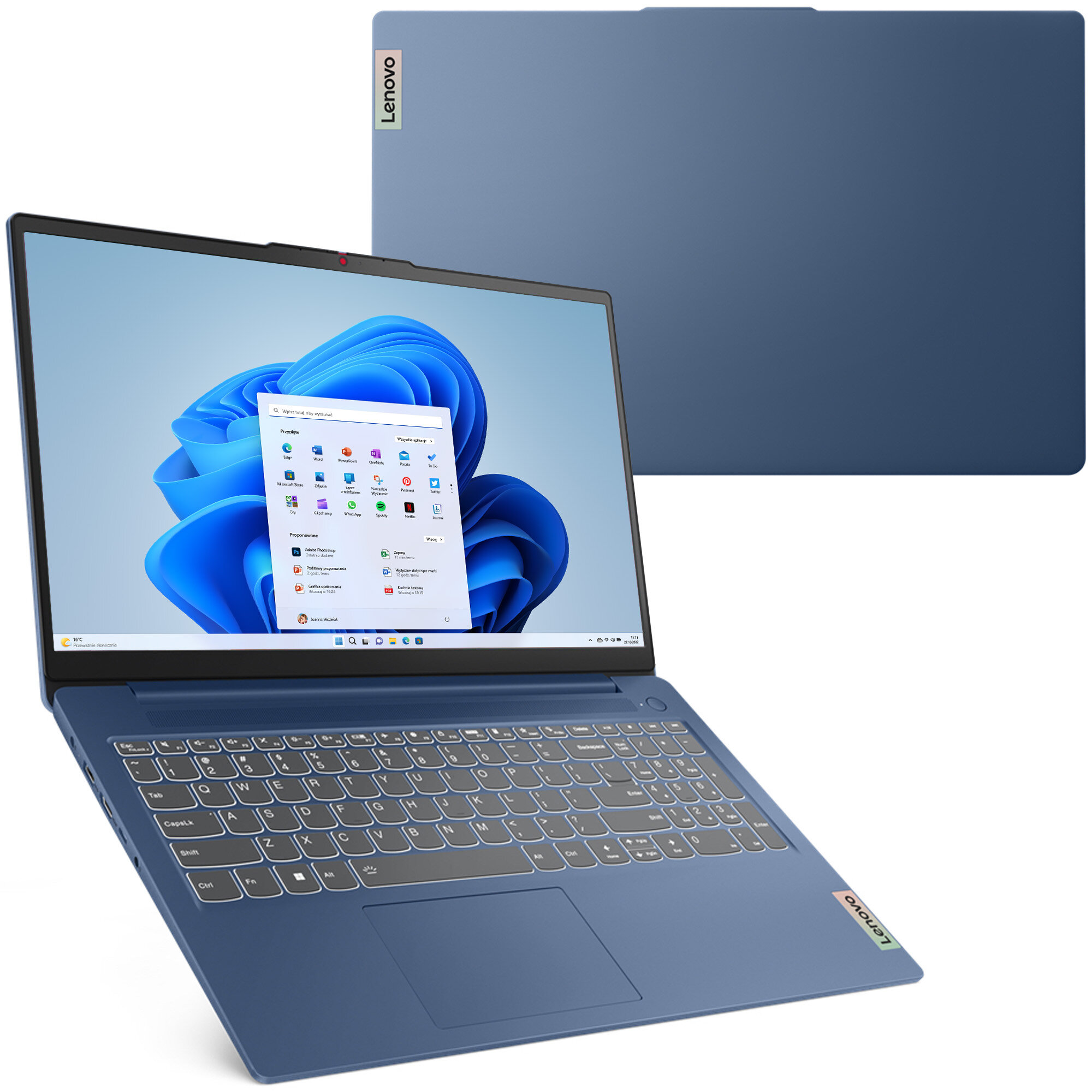 Laptop LENOVO IdeaPad Slim 3 15AMN8 15.6"