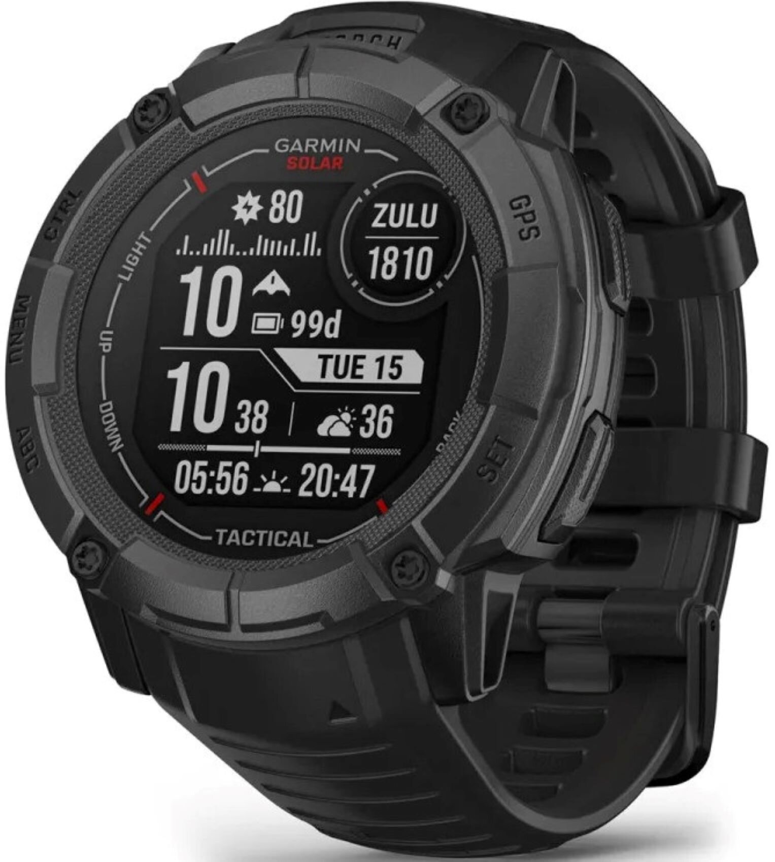 Instinct Crossover Dual Power | スマートウォッチ | Garmin 日本