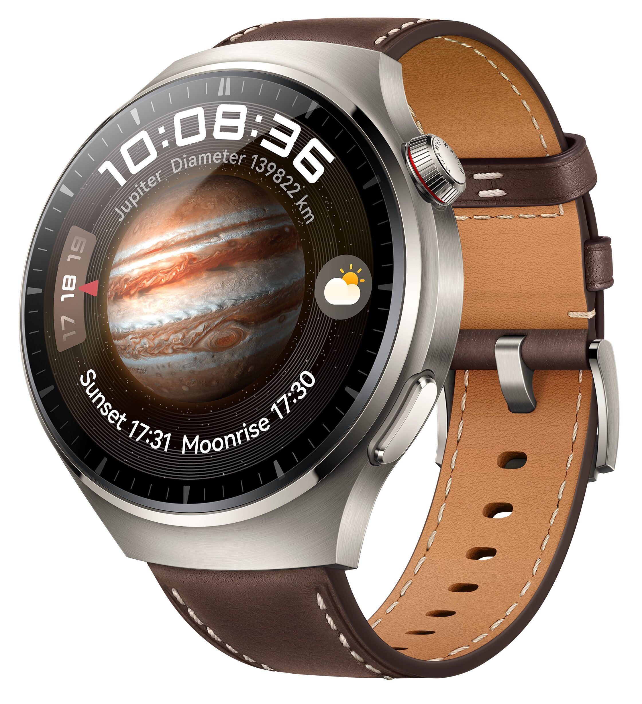 HUAWEI Watch 4 Pro Classic Br zowy Smartwatch niskie ceny i opinie w Media Expert