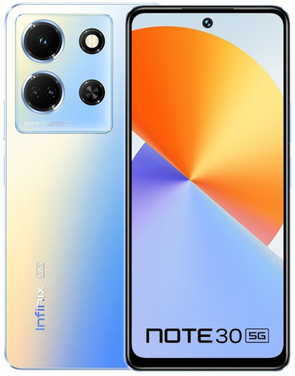 INFINIX Note 30 8/128GB 5G 6.78" 120Hz Niebieski X6711 Smartfon ...
