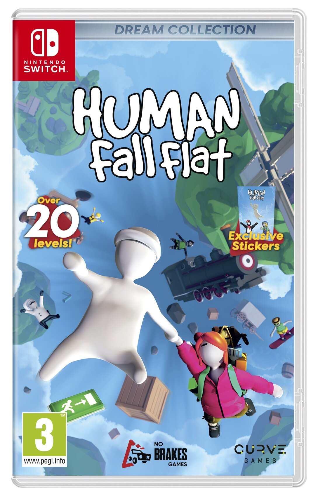 Nintendo Switch Splatoon3 HUMAN Fall Flat Switch Human: Fall Flat - Dream Collection Gra NINTENDO SWITCH