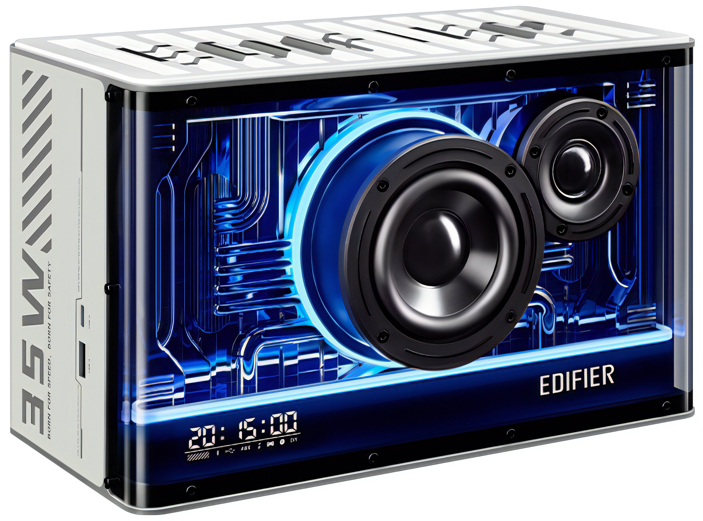 100%正規品 2.0, QD35 EDIFIER Komunikacja Głośnik Biały bezprzewodowa スピーカー・ウーファー