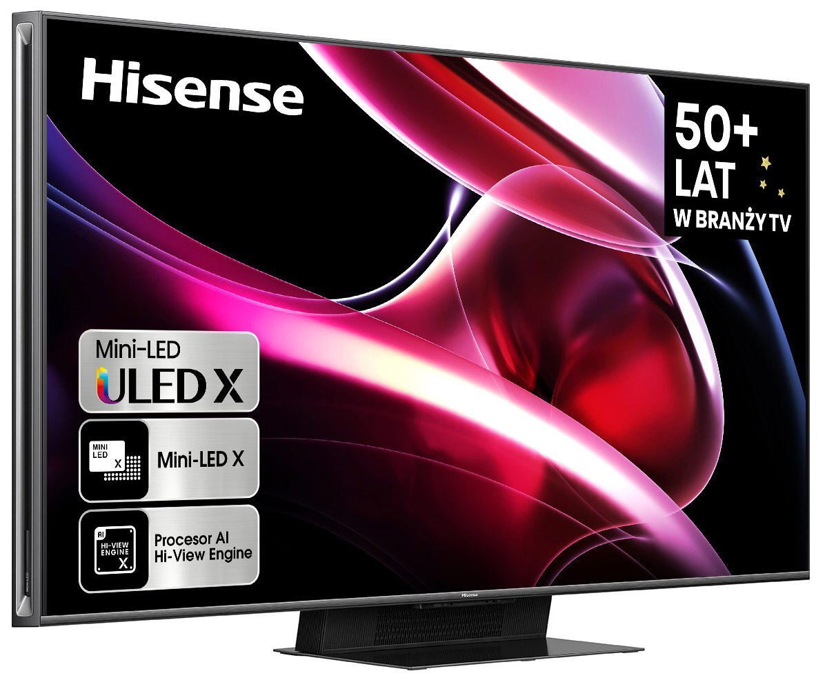 HISENSE 65UXKQ 65" MINILED 4K 144 Hz VIDAA Dolby Atmos Dolby Vision ...