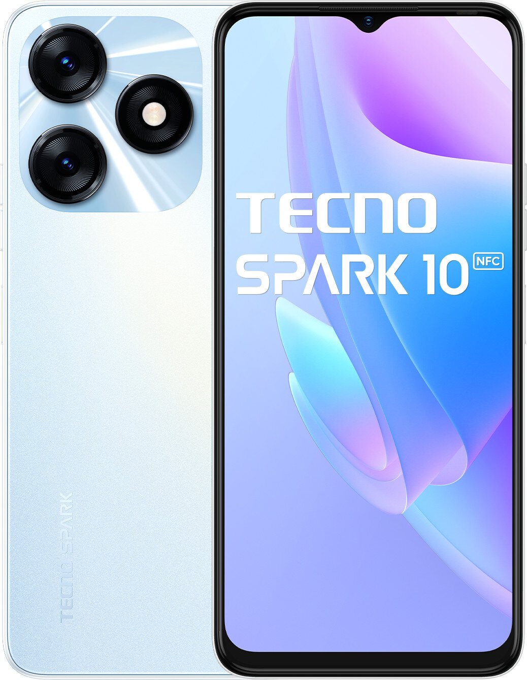 TECNO Spark 10 Pro 8/128GB 6.8" 90Hz Biały TETNOPAS10P0002 Smartfon ...