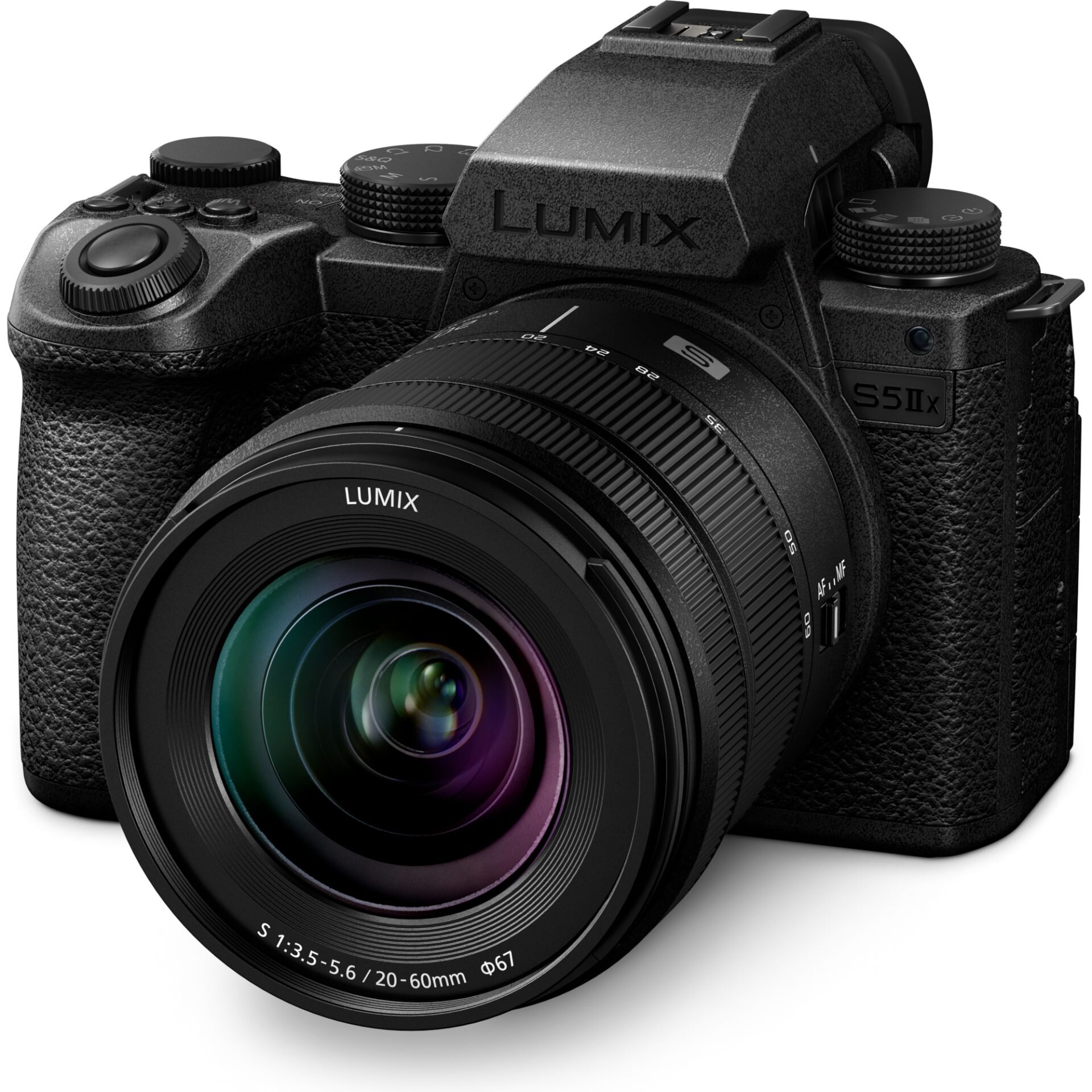PANASONIC Lumix S5II X (DC-S5M2X) Czarny + Obiektyw 20-60mm