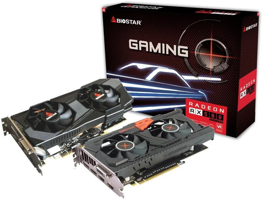 BIOSTAR Radeon RX 580 2048SP 8GB Karta graficzna - niskie ceny i opinie ...