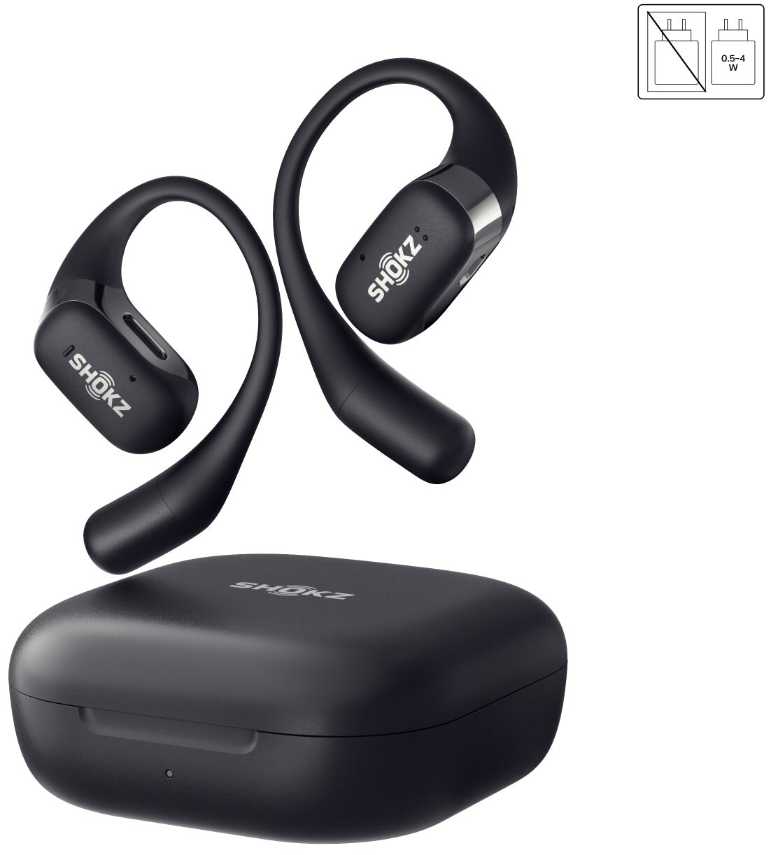 大特価 イラスト Czarny Wodoodporne Openfit SHOKZ Słuchawki i ceny niskie - イヤホン