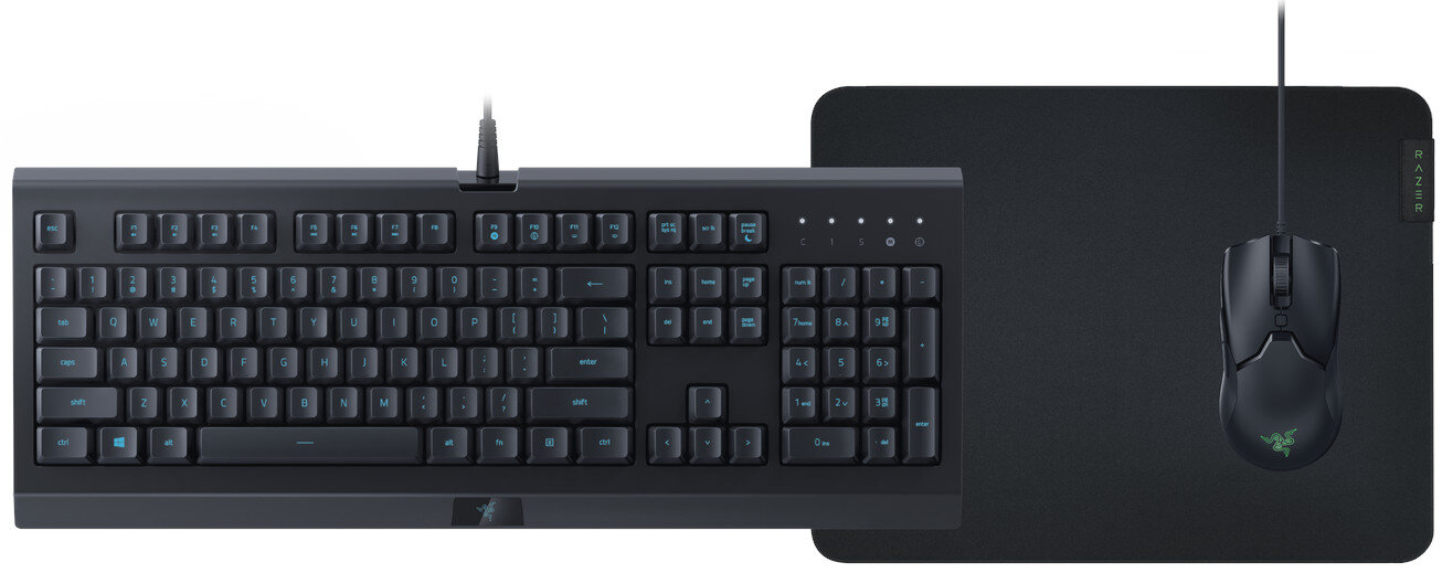 最新最全のをすべて RAZER Zestaw Mini Viper + Medium V2 Gigantus + Lite Cynosa キーボード