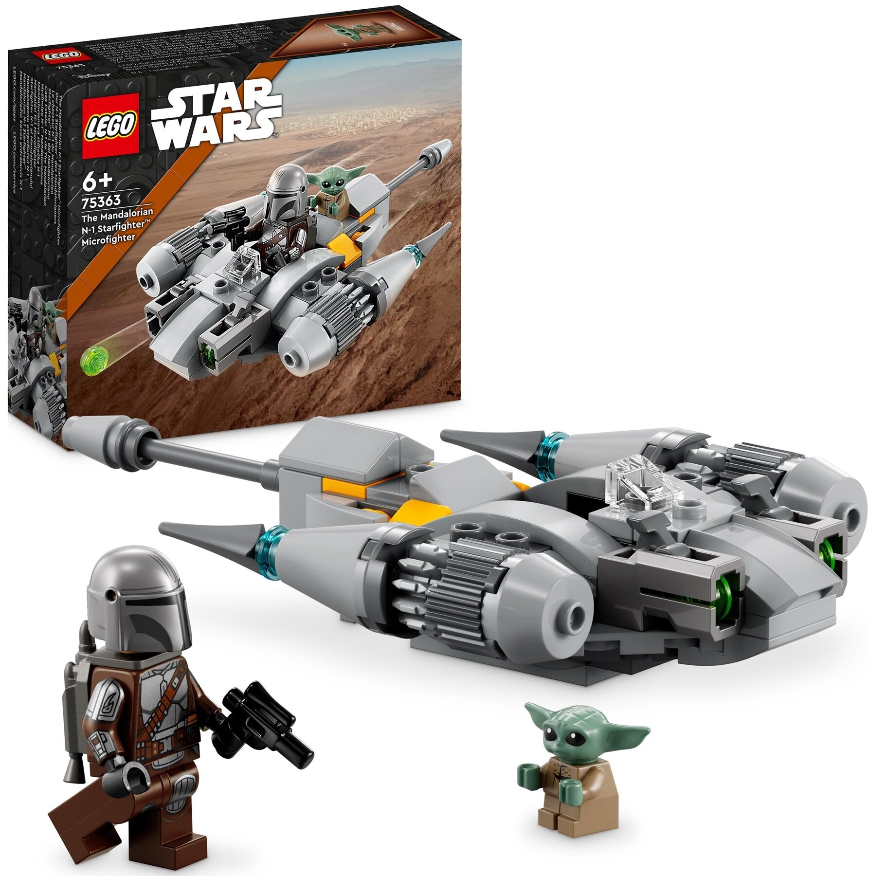 LEGO 75363 Star Wars My liwiec N 1 Mandalorianina w mikroskali niskie ceny i opinie w Media Expert