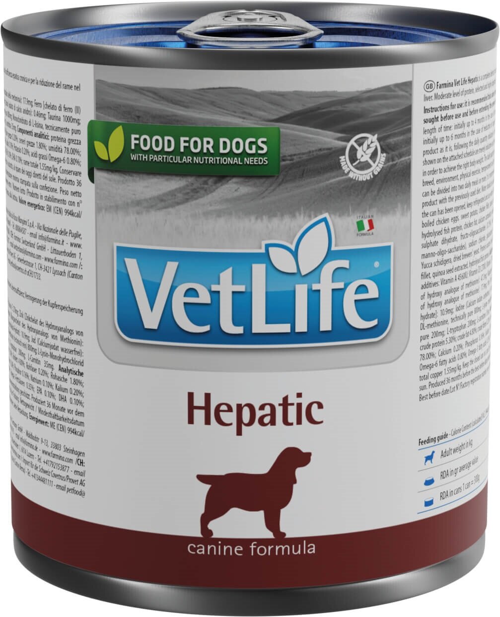 Farmina hepatic hot sale dog food