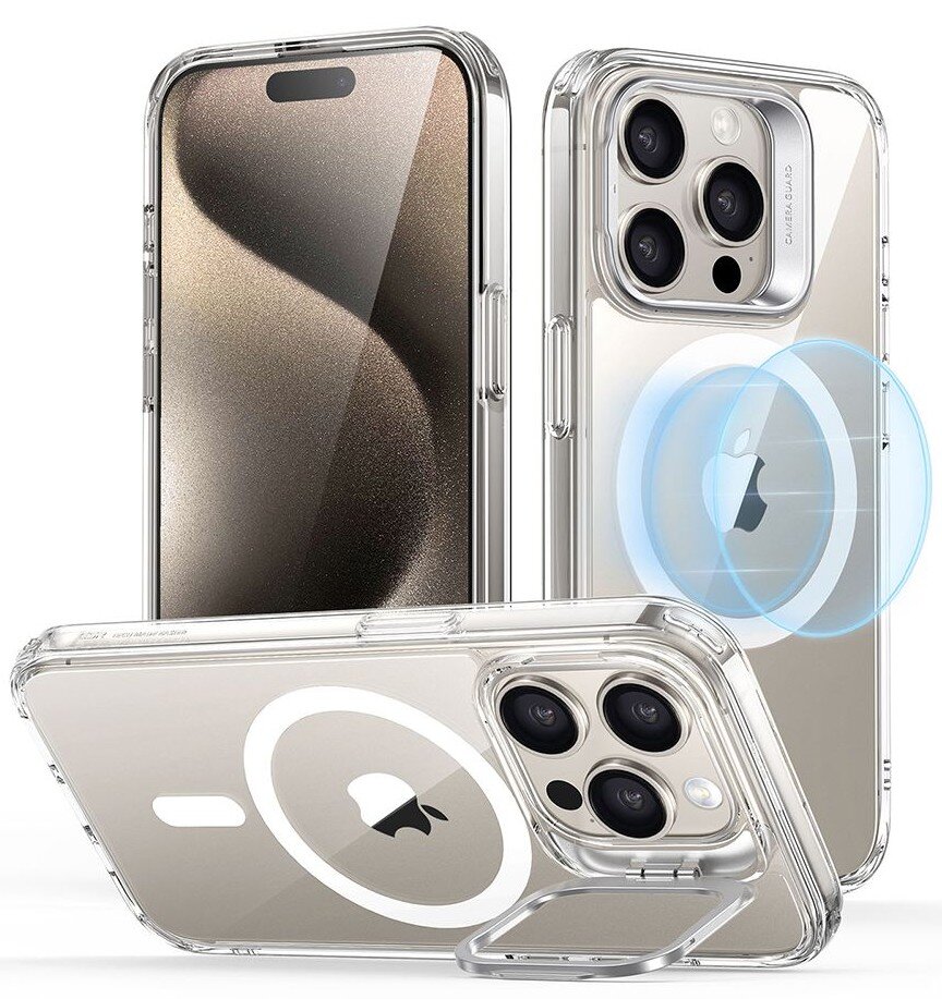 ESR Etui do iPhone 15 Pro Max, kompatybilne z MagSafe, ochrona