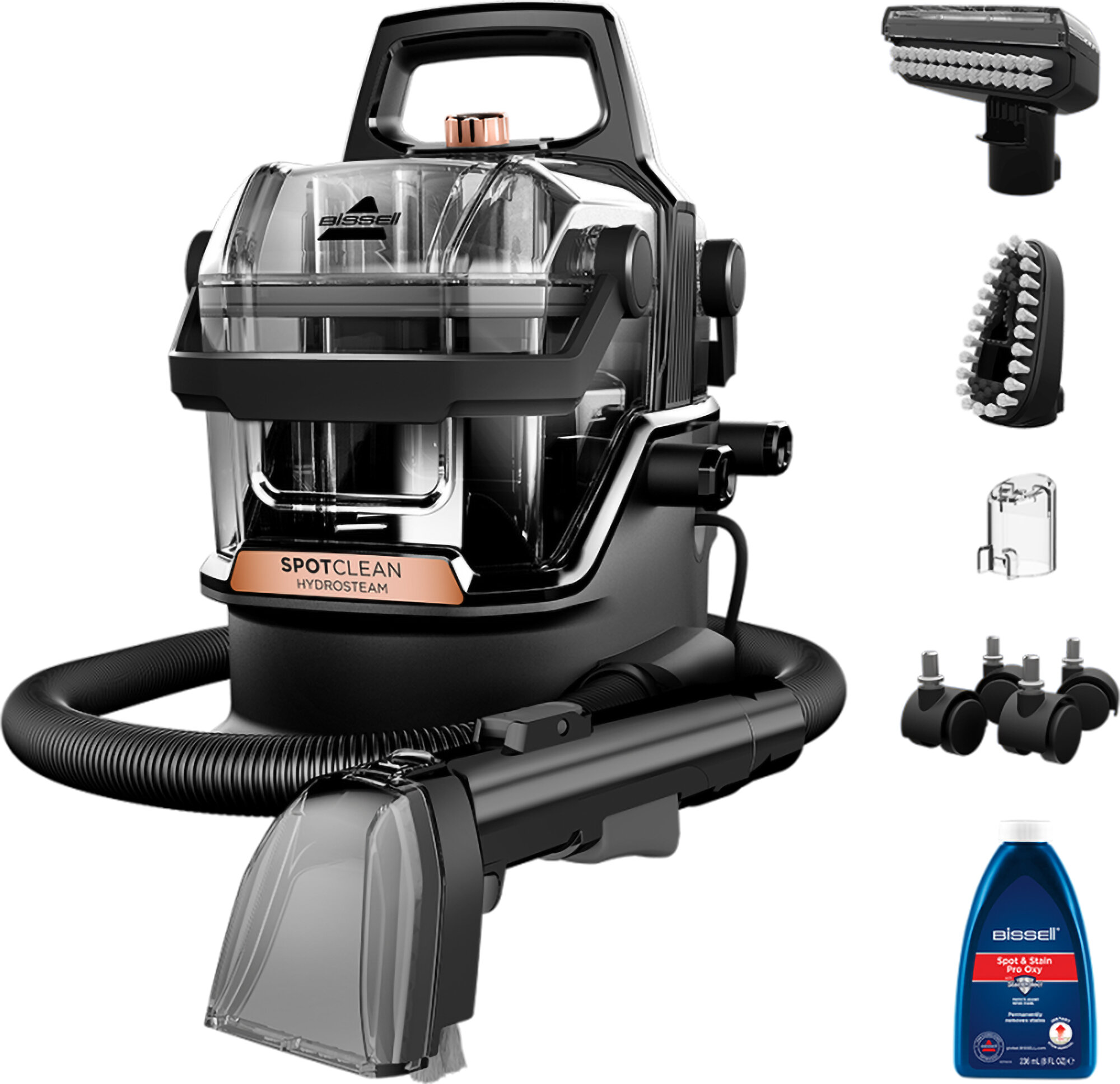 BISSELL SpotClean HydroSteam Pro 3700N Odkurzacz piorący