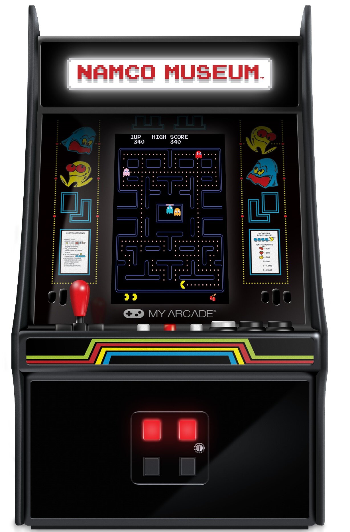 その他 MY ARCADE NAMCO MUSEUM My Arcade Mini Player Bandai Namco Museum (20 in 1