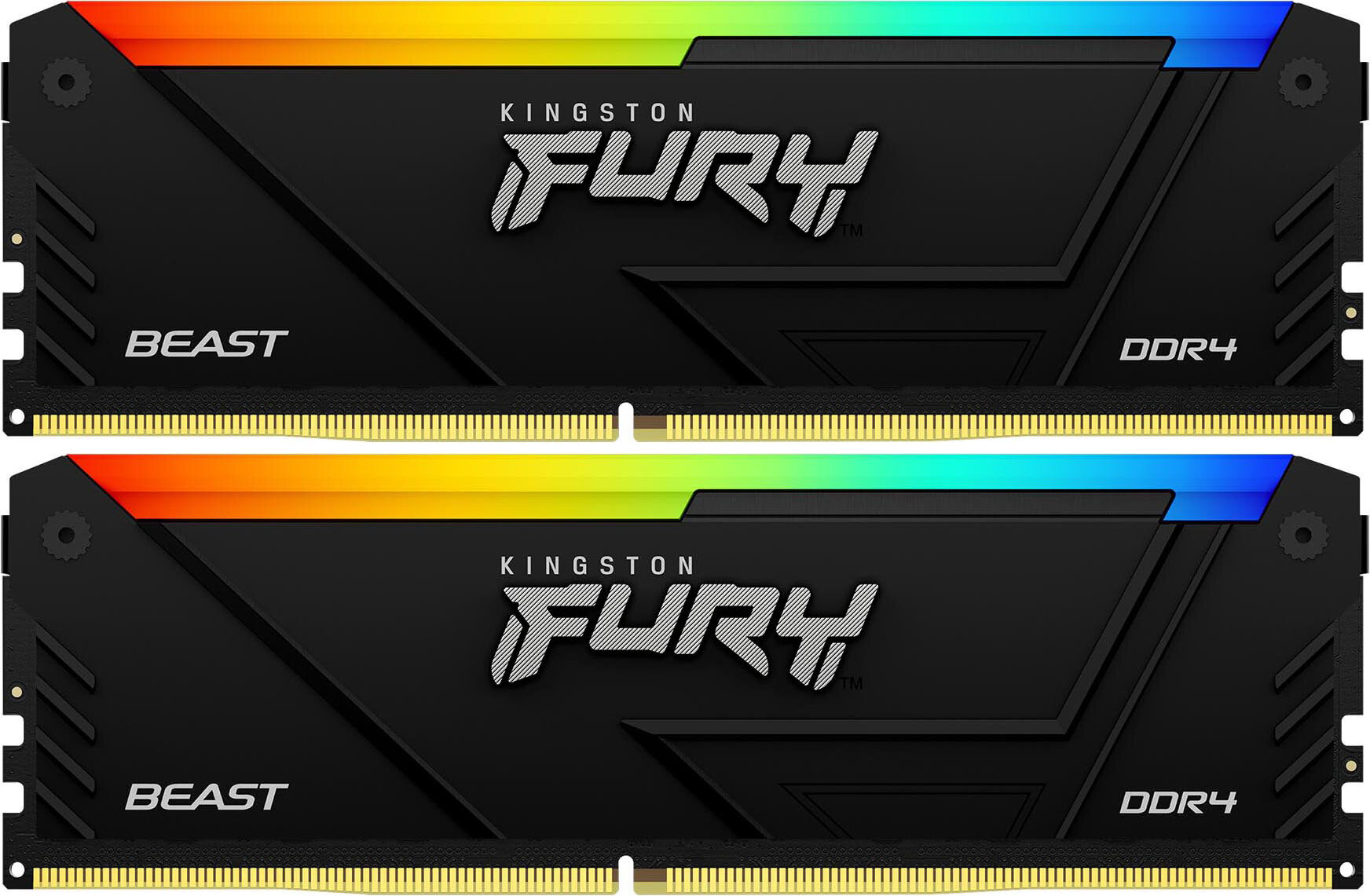 KINGSTON Fury Beast RGB 32GB (2x16GB) 3600MHz Pamięć RAM