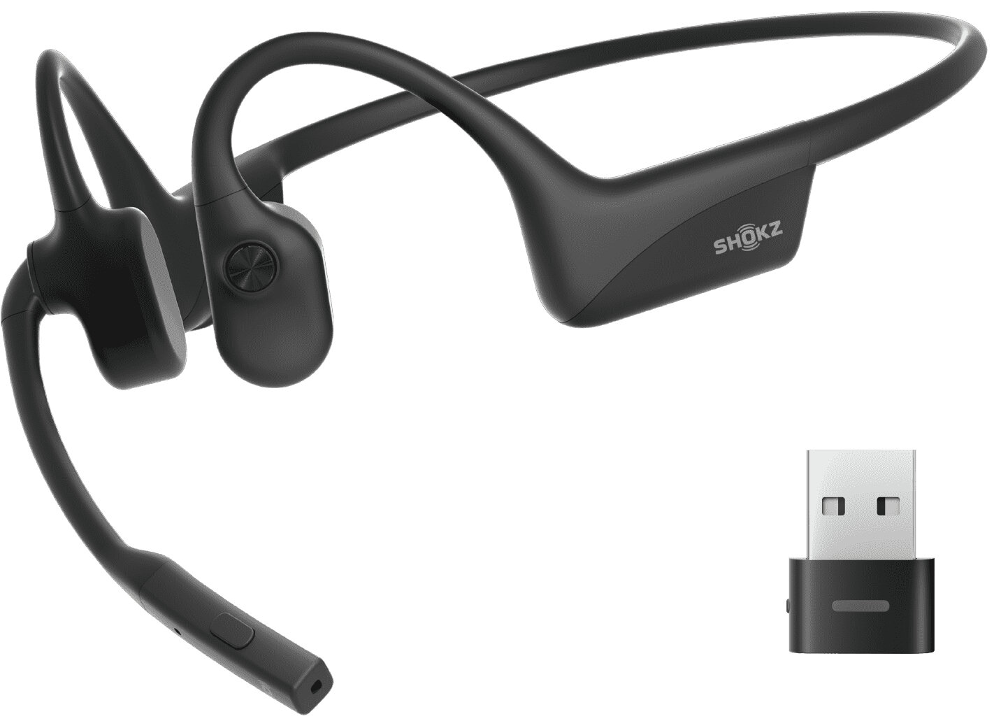 AFTERSHOKZ OpenComm2 UC USB-A Bezprzewodowe, Na szyję
