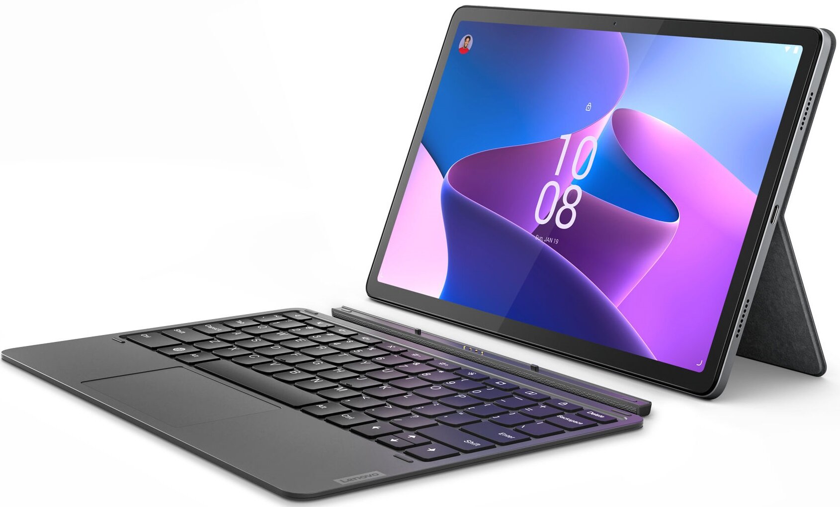 LENOVO Keyboard Pack Szary Klawiatura Etui na Tab P11 Pro (2 gen.) niskie ceny i opinie w