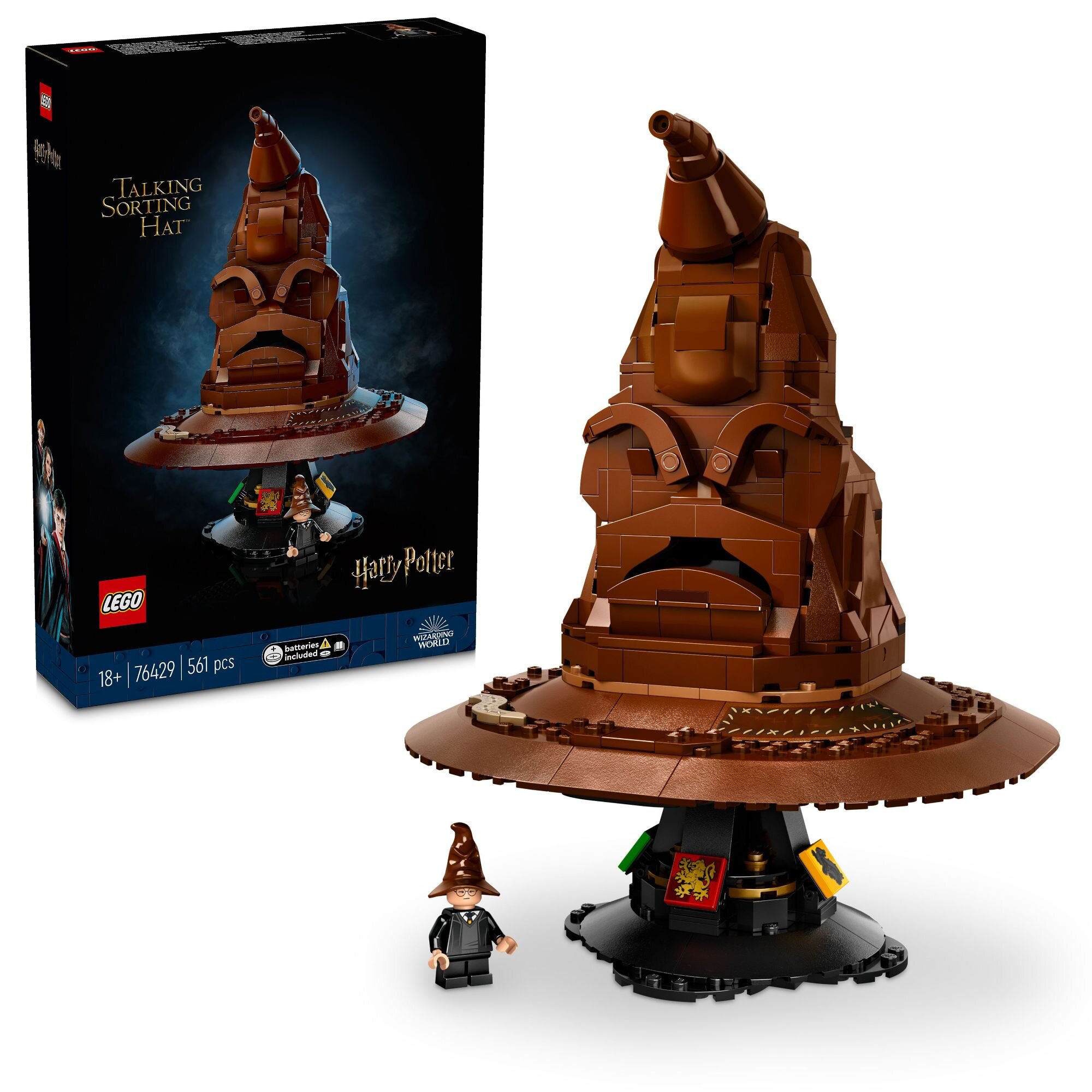 その他 TIARA LEGO 76429 Harry Potter Mówiąca Tiara Przydziału - niskie
