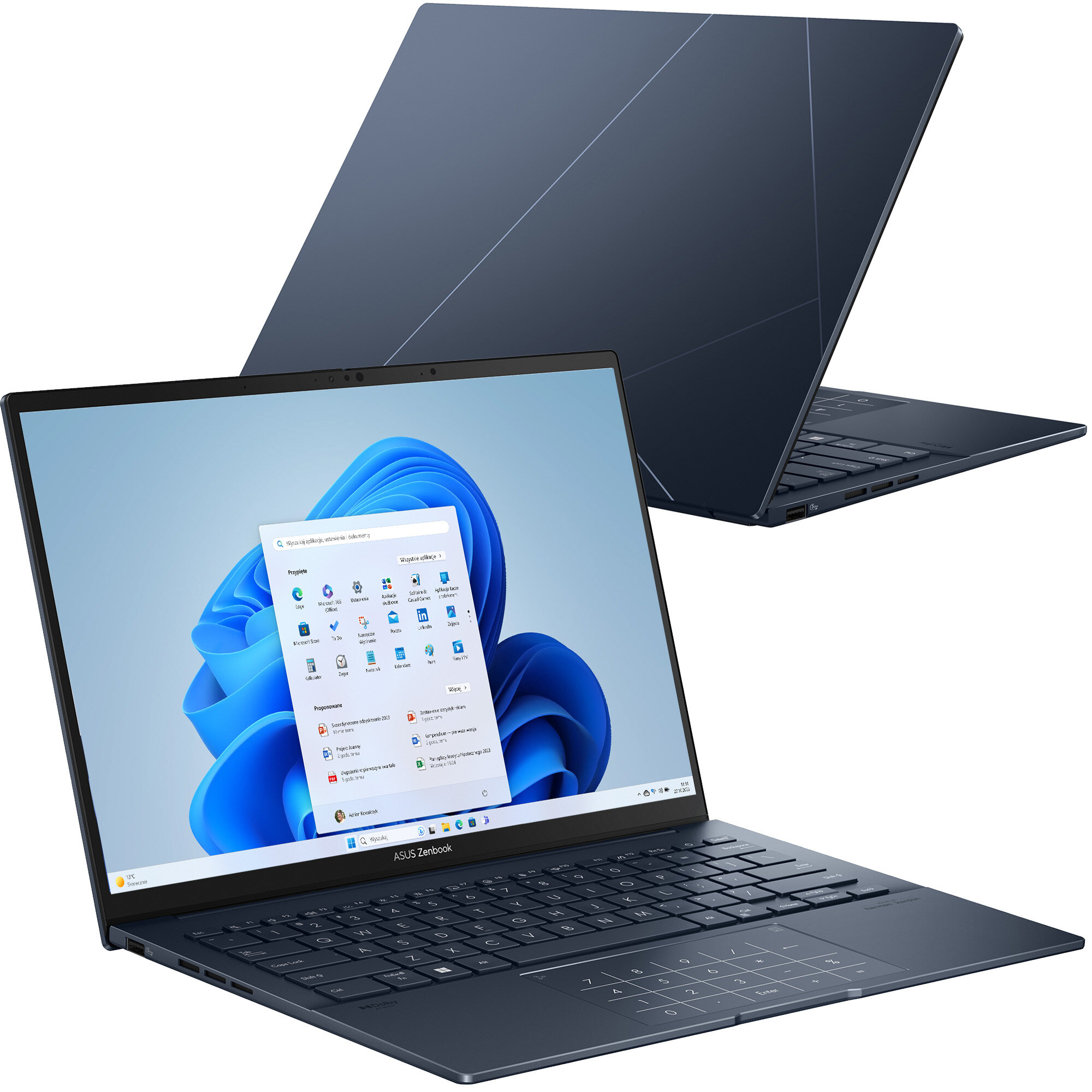 Laptop ASUS ZenBook 14 UX3405MA PP287W 14 OLED Ultra 9 185H 32GB RAM 1TB SSD Windows 11 Home niskie ceny i opinie w Media Expert