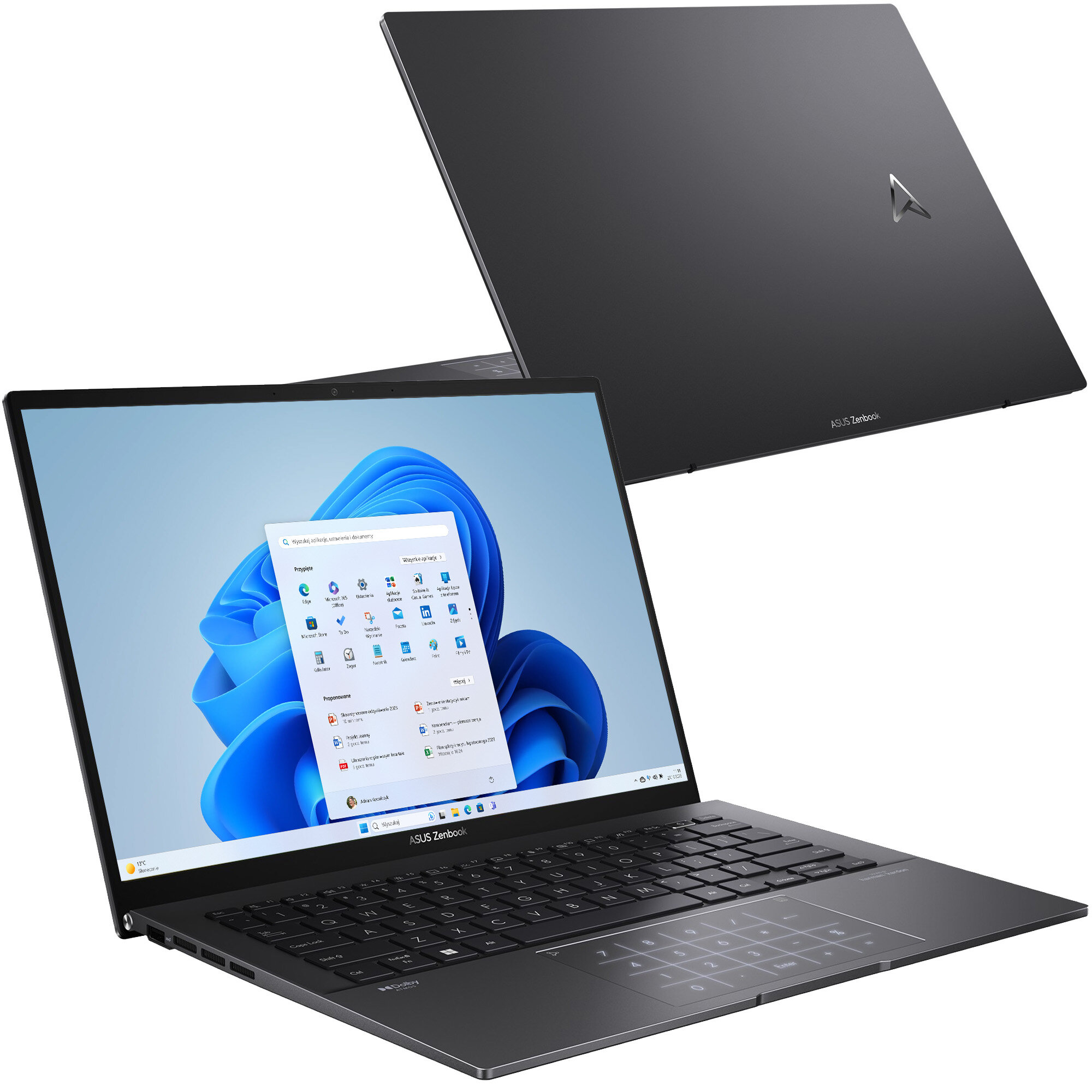 Laptop ASUS ZenBook 14 UX3402VA i7-1360P/16GB/1TB/W11P OLED