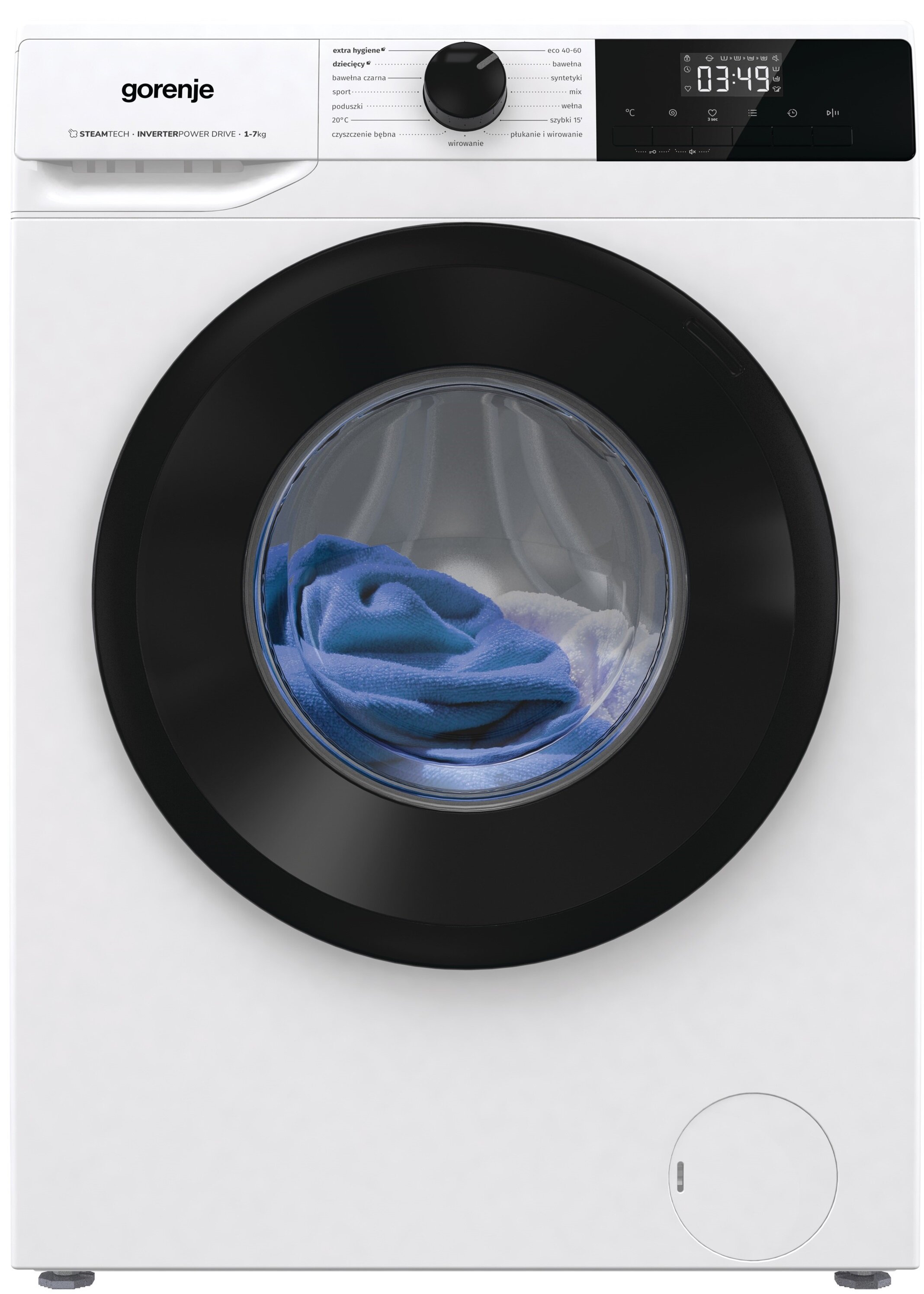GORENJE W1NHPI72SCS/PL 7kg 1200 obr Pralka - niskie ceny i opinie w ...