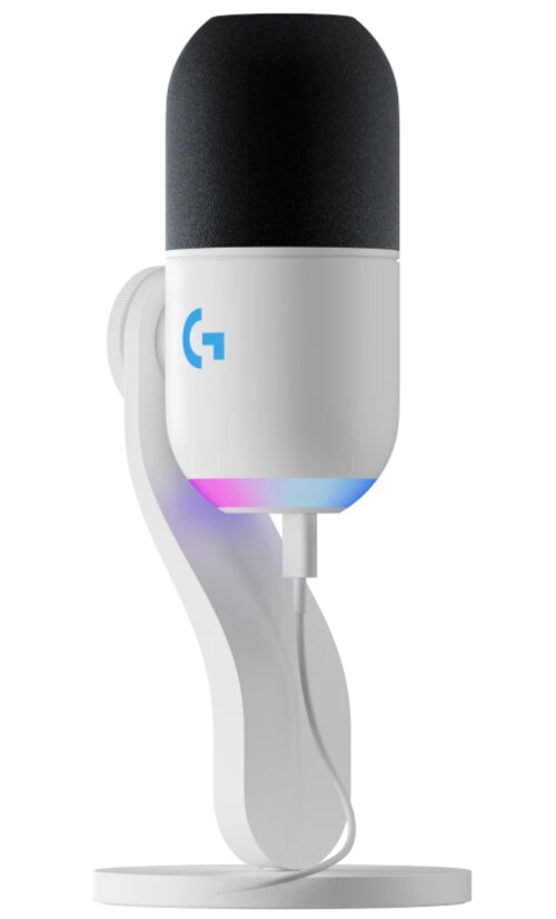 トップ LOGITECH Yeti niskie - Mikrofon Biały Superkardioidalny GX 配信機器・PA機器・レコーディング機器