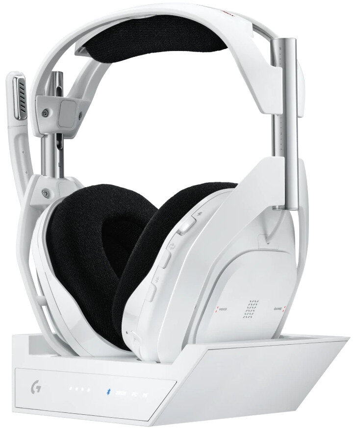 LOGITECH Astro A50 X Bezprzewodowe, Nauszne, Dźwięk przestrzenny Biały Słuchawki niskie ceny i