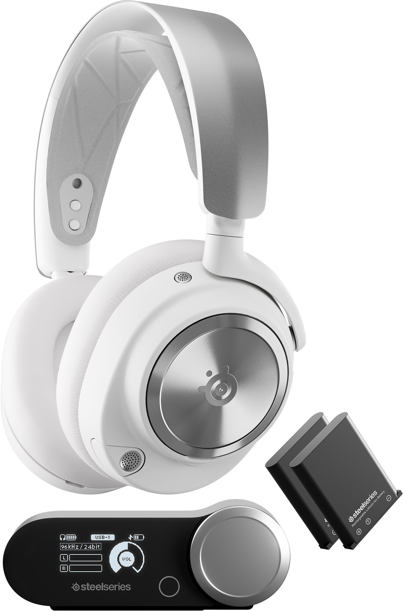 steelseries arctis nova pro スティールシリーズ STEELSERIES Arctis Nova Pro Wireless, Nauszne, ANC, Dźwięk