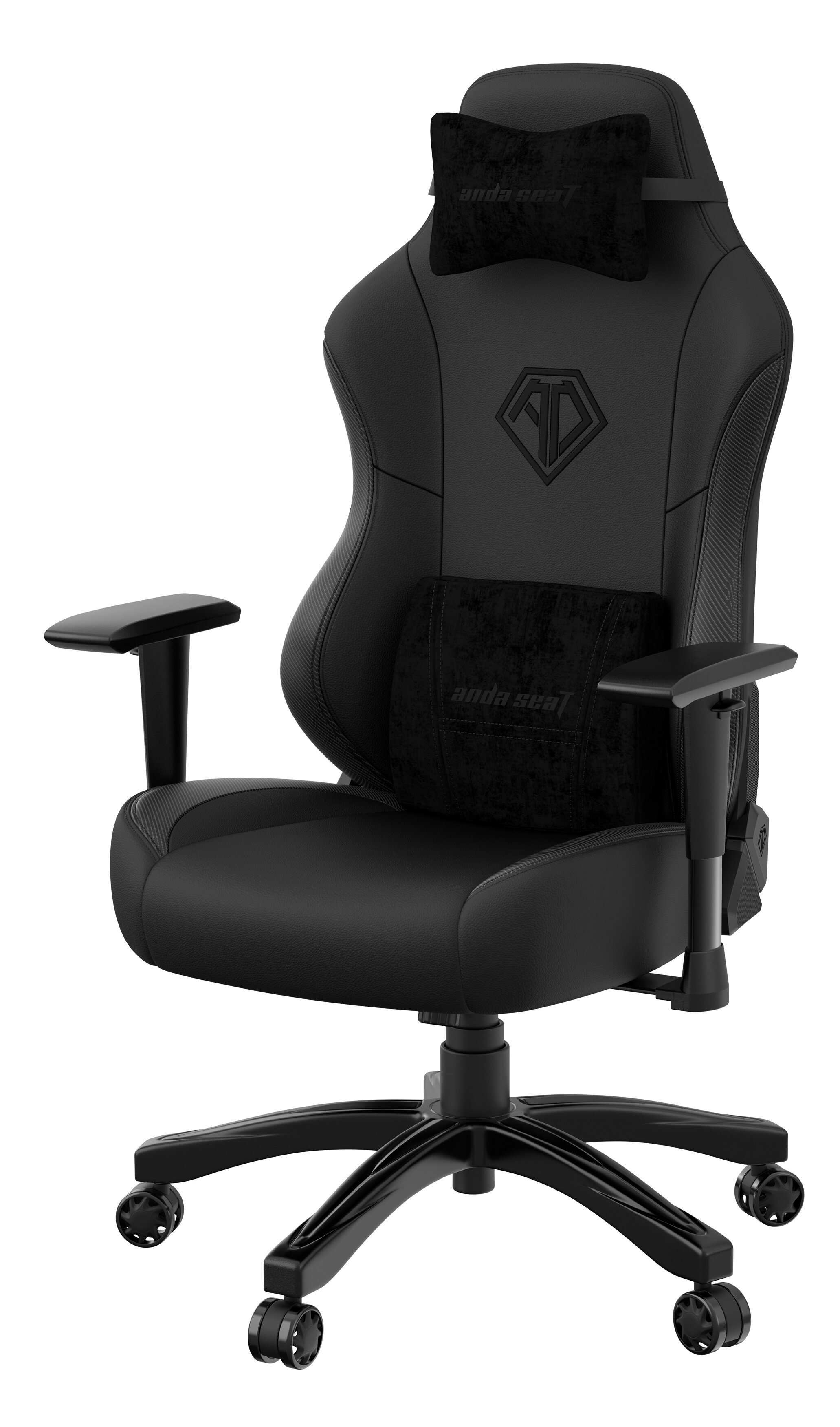 ANDA SEAT Phantom 3 L Czarny Fotel - niskie ceny i opinie w Media Expert