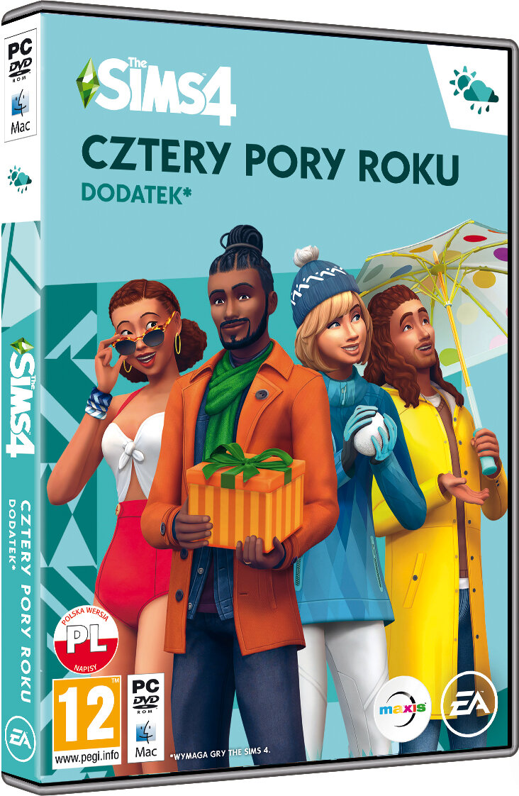 The Sims 4 Cztery Pory Roku The Sims 4: Cztery Pory Roku - Dodatek Gra PC - niskie ceny i opinie w