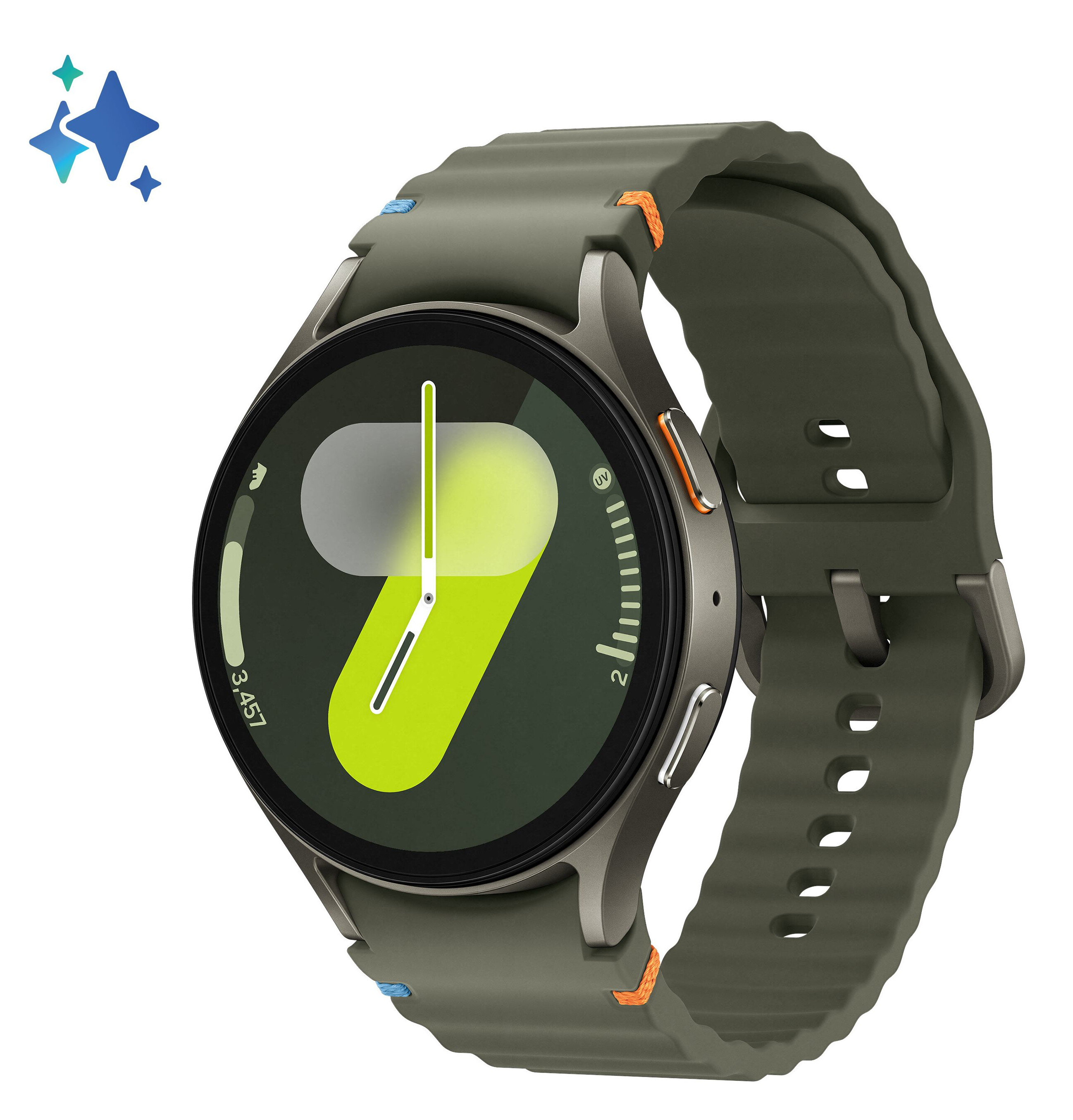 SAMSUNG Galaxy Watch 7 SM L315FZ 44mm LTE Zielony Smartwatch niskie ceny i opinie w Media Expert