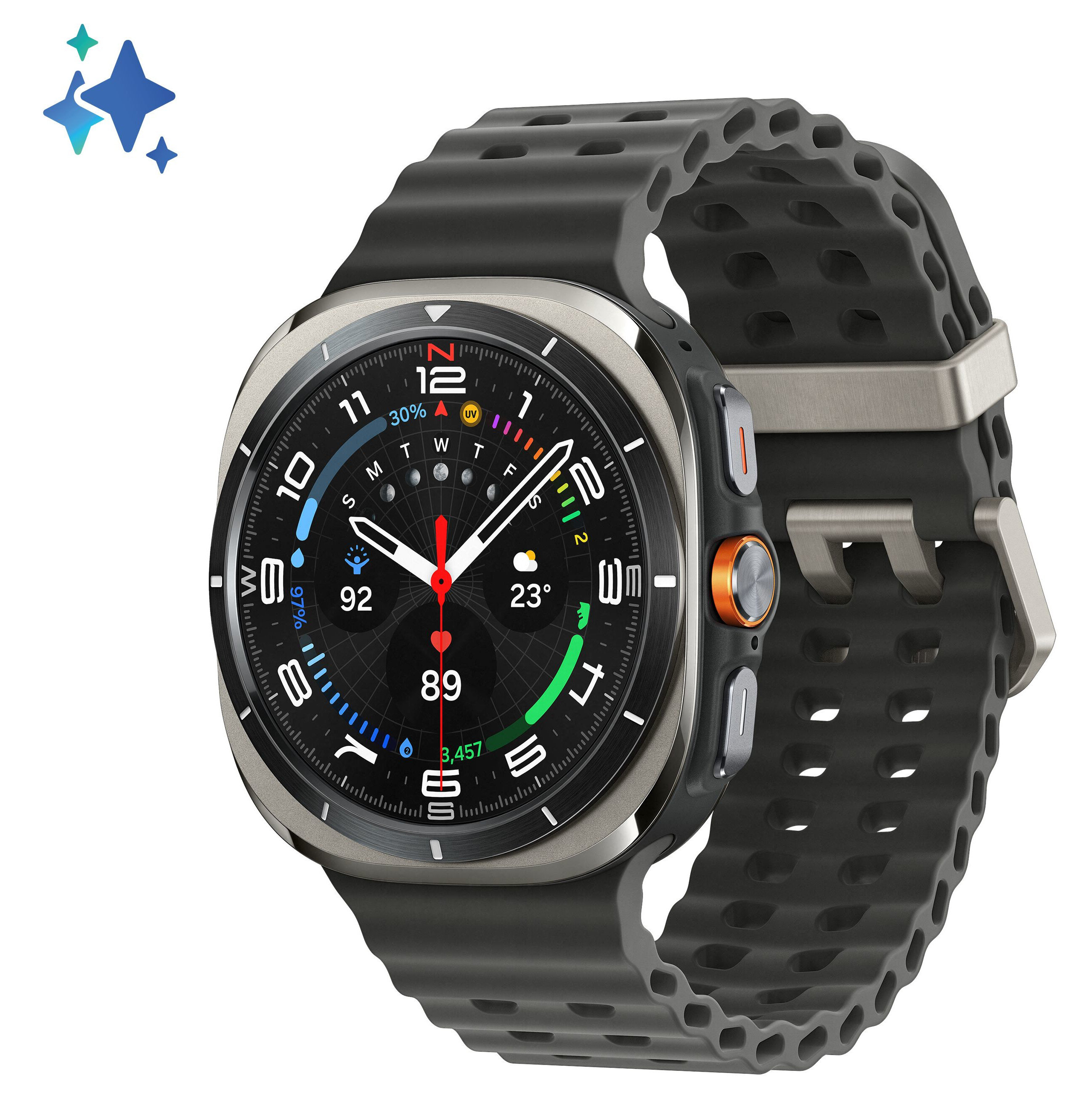 SAMSUNG Galaxy Watch Ultra SM R705FZ 47mm LTE Srebrny Smartwatch niskie ceny i opinie w Media Expert
