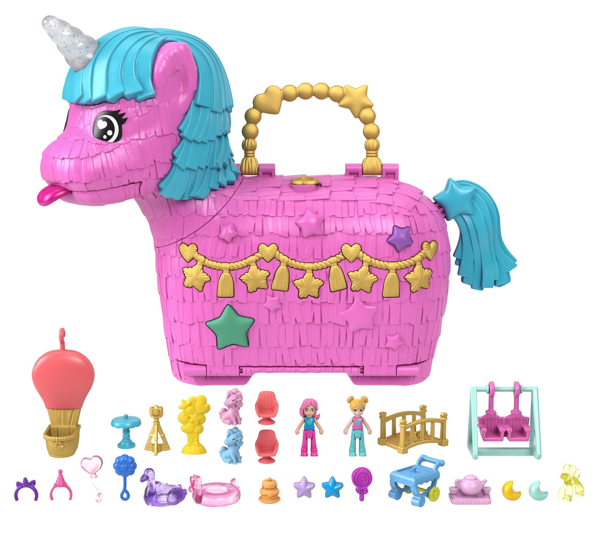 POLLY POCKET Jednoro ec Niespodzianka 35 urodziny HYD96 Lalka niskie ceny i opinie w Media Expert