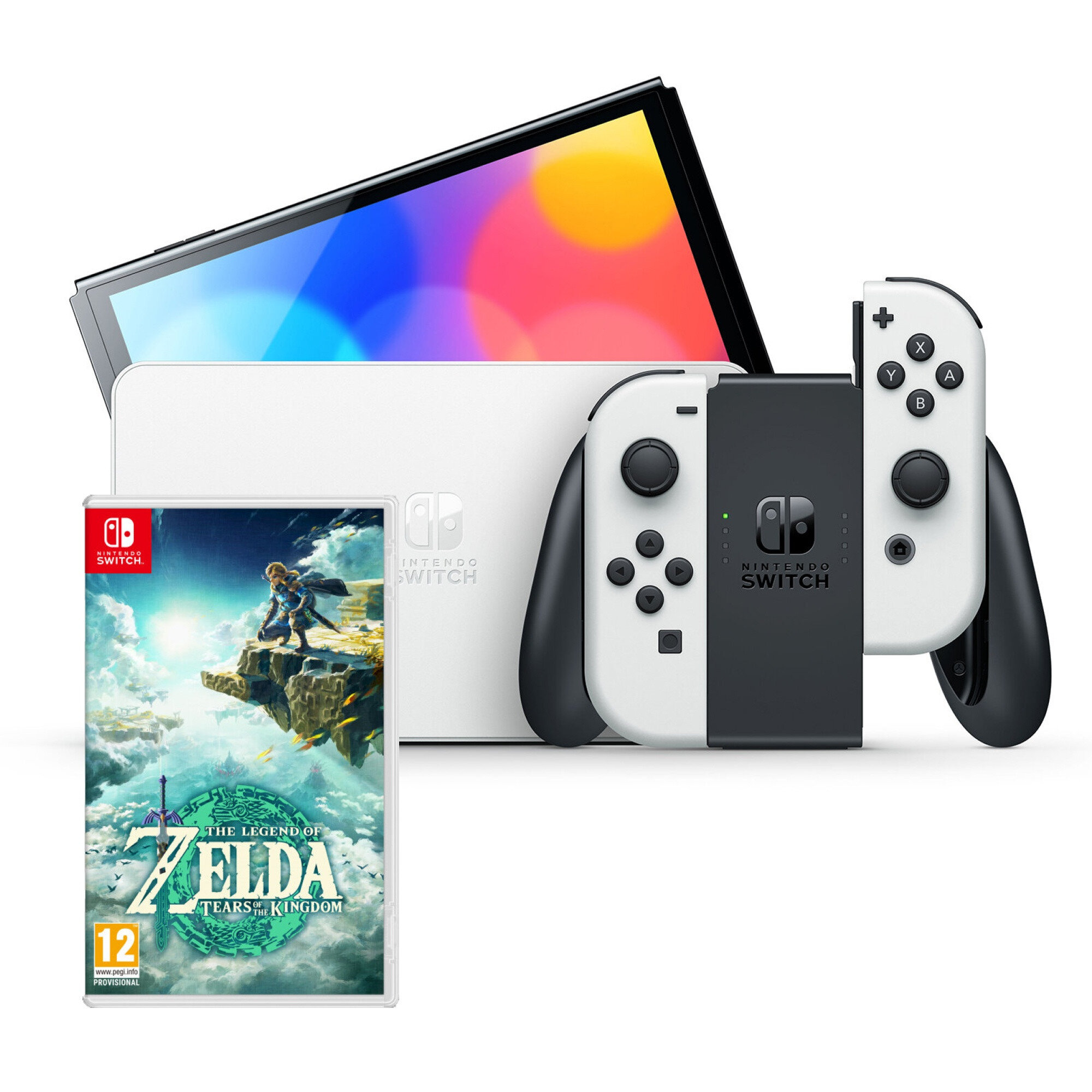 安価 ワタナベ of Legend The + Biała Oled Switch NINTENDO Zelda: of Tears 家庭用ゲーム機本体