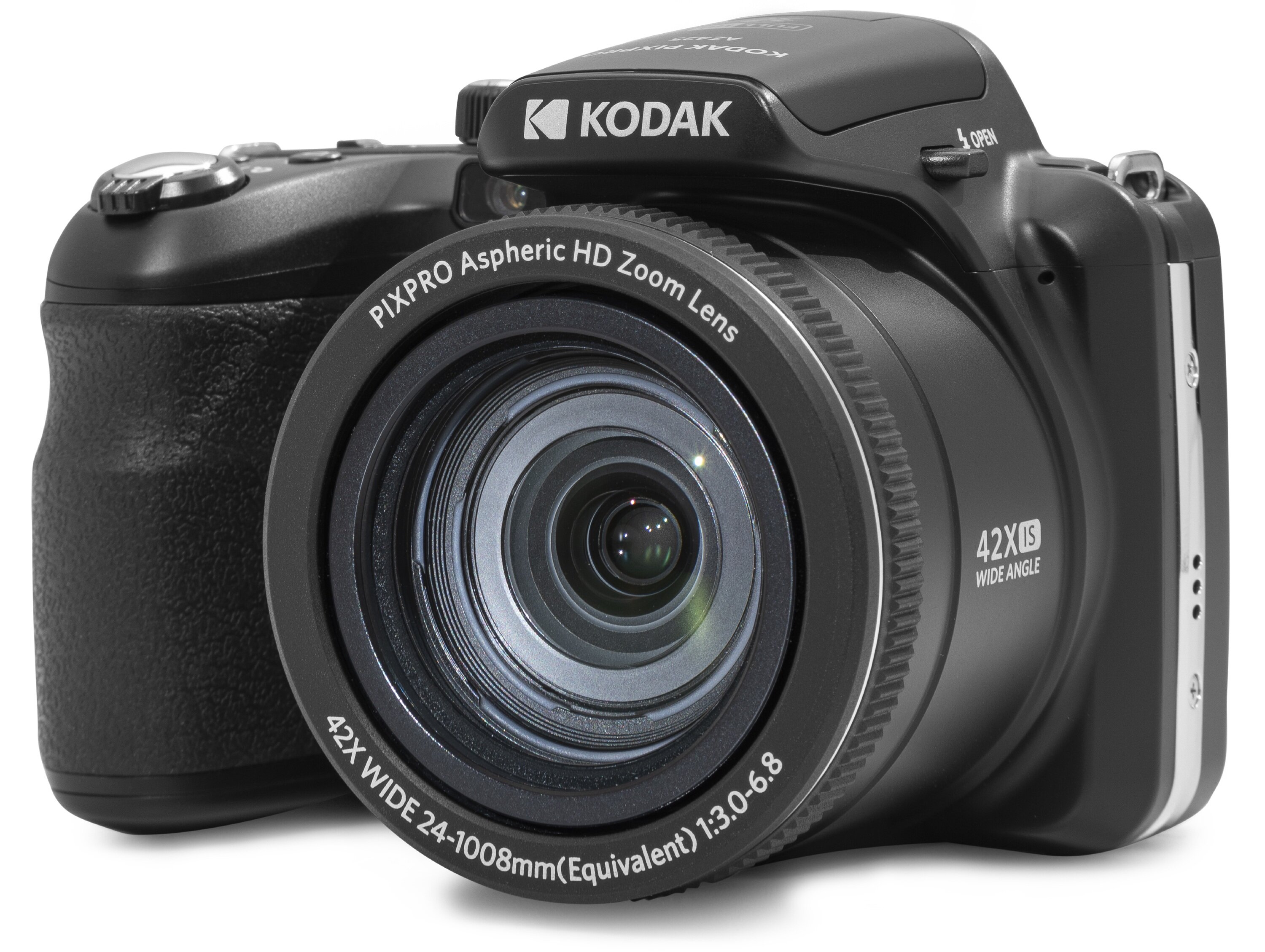 KODAK AZ426 Czarny + baterie + etui + karta pamięci 64GB
