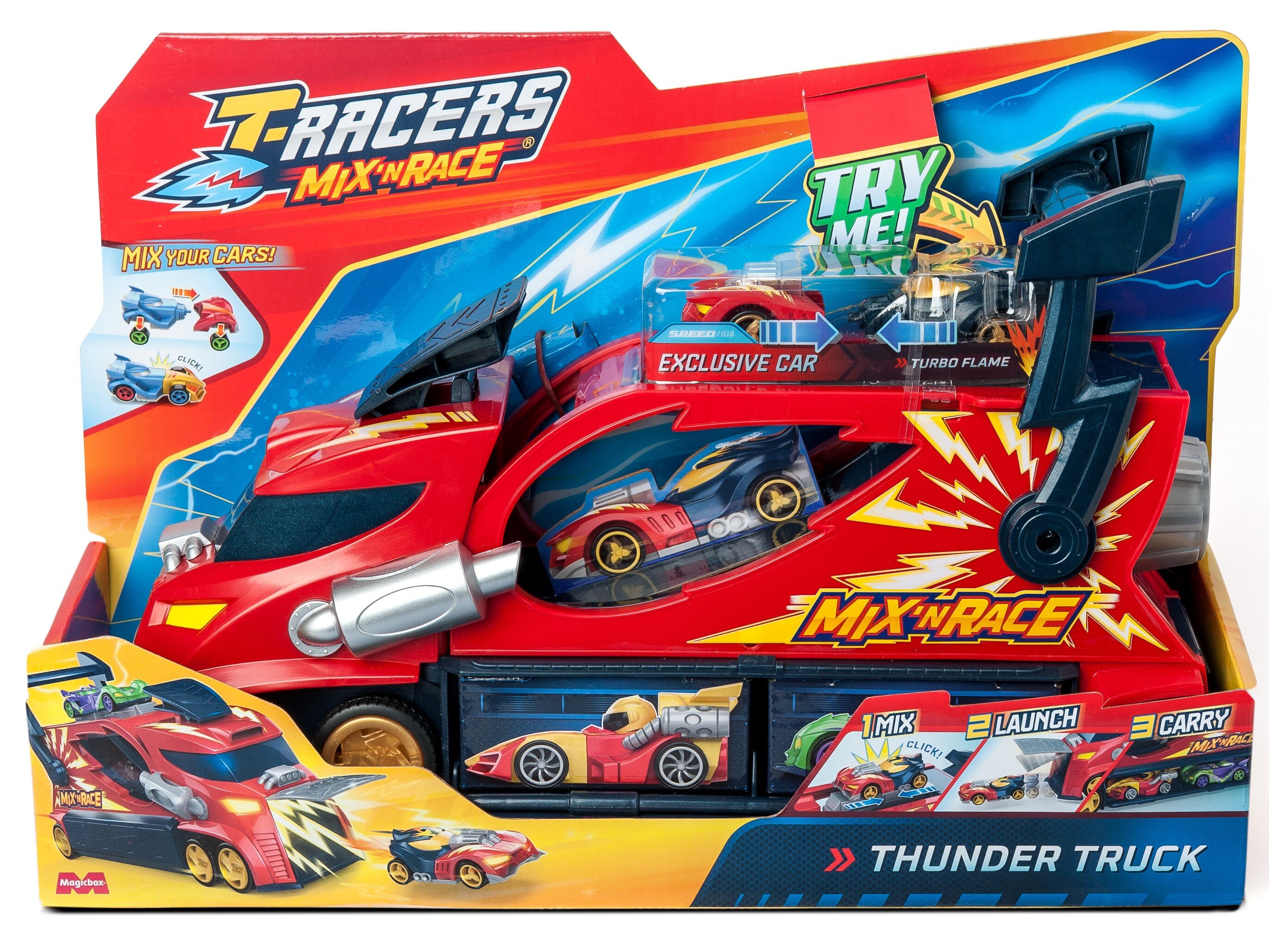 MAGIC BOX T-Racers Thunder Truck PTRSP114IN10 Samochód